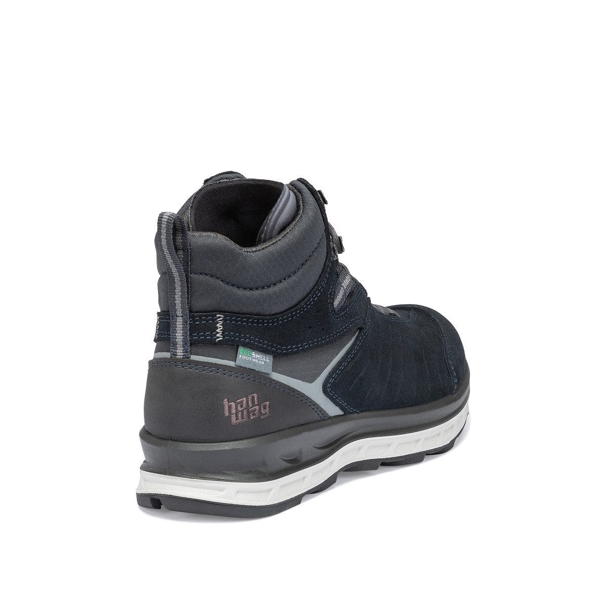 Hanwag Blueridge ES (Veloursleder, wasserdicht) navyblau/grau Damen Wanderschuh