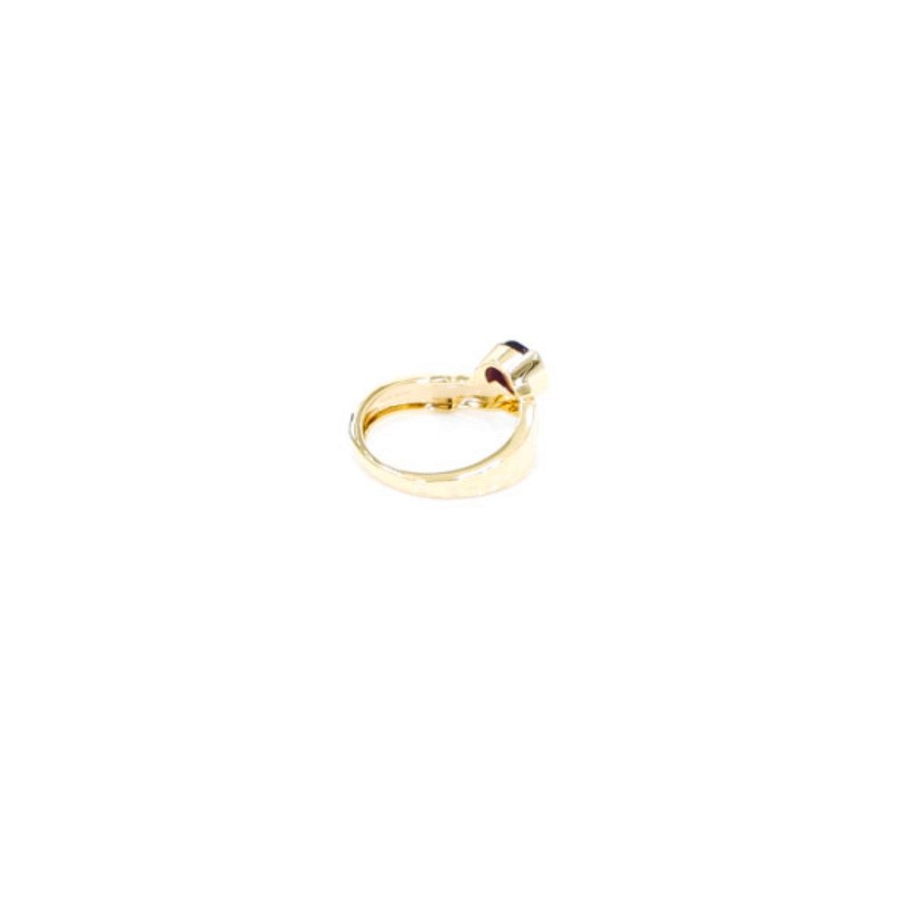Cavill Solitärring Cavill Ring 1,07 ct Amethyst, vergoldet 925 Silber, lila Eleganz (1-tlg)