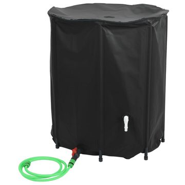 vidaXL Regentonne Wassertank mit Wasserhahn Faltbar 1250 L PVC