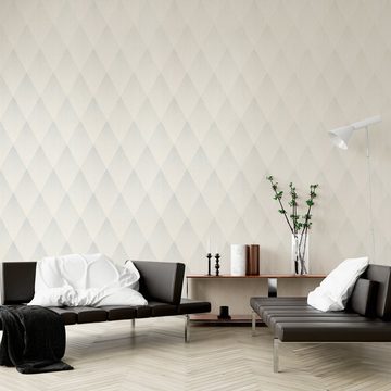 living walls Vliestapete New Walls 50's Glam geometrisch grafisch, grafisch, Grafik Tapete Punkte