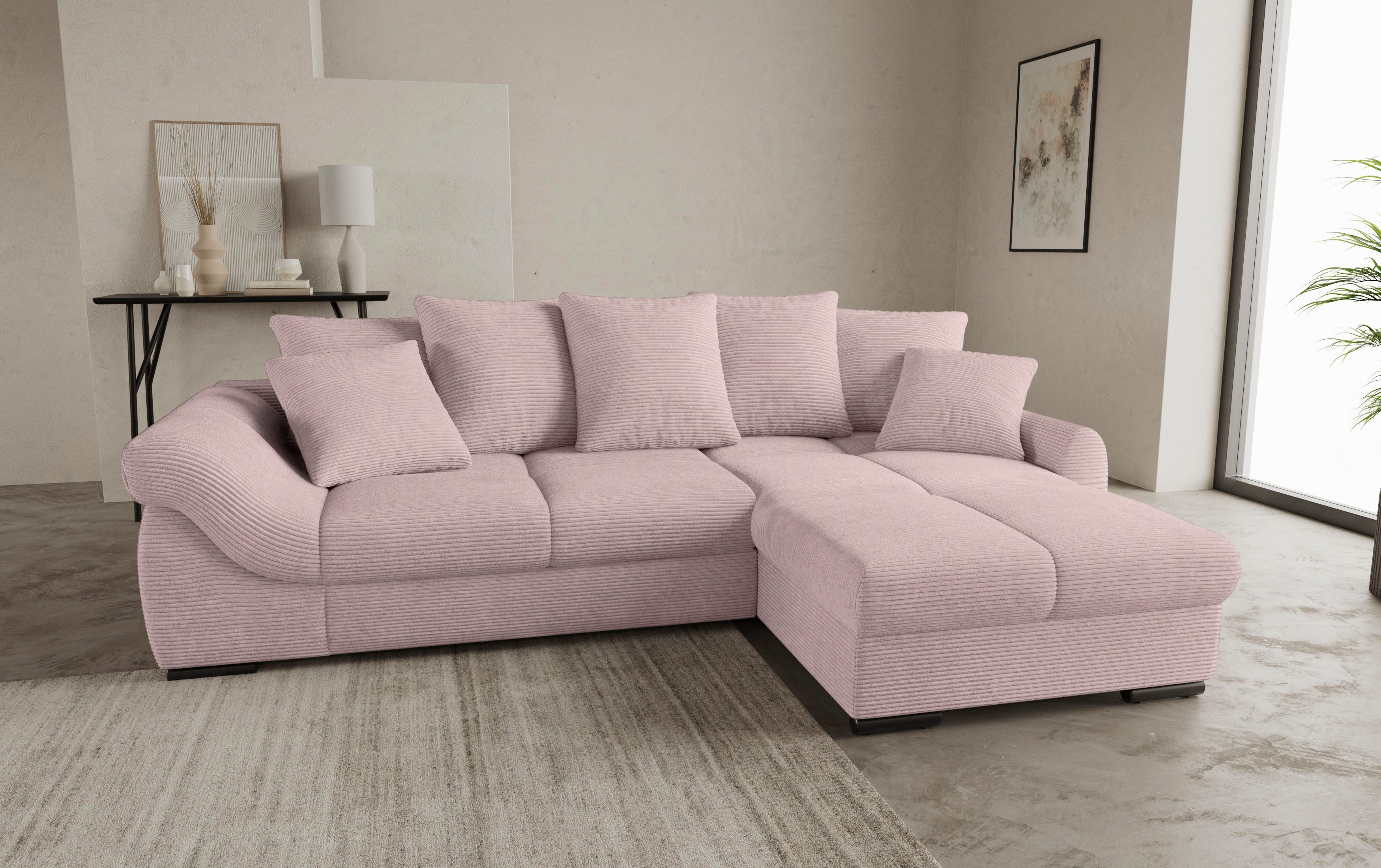 Mr. Couch Ecksofa Livorno DuraFlex L-Form, günstig online kaufen