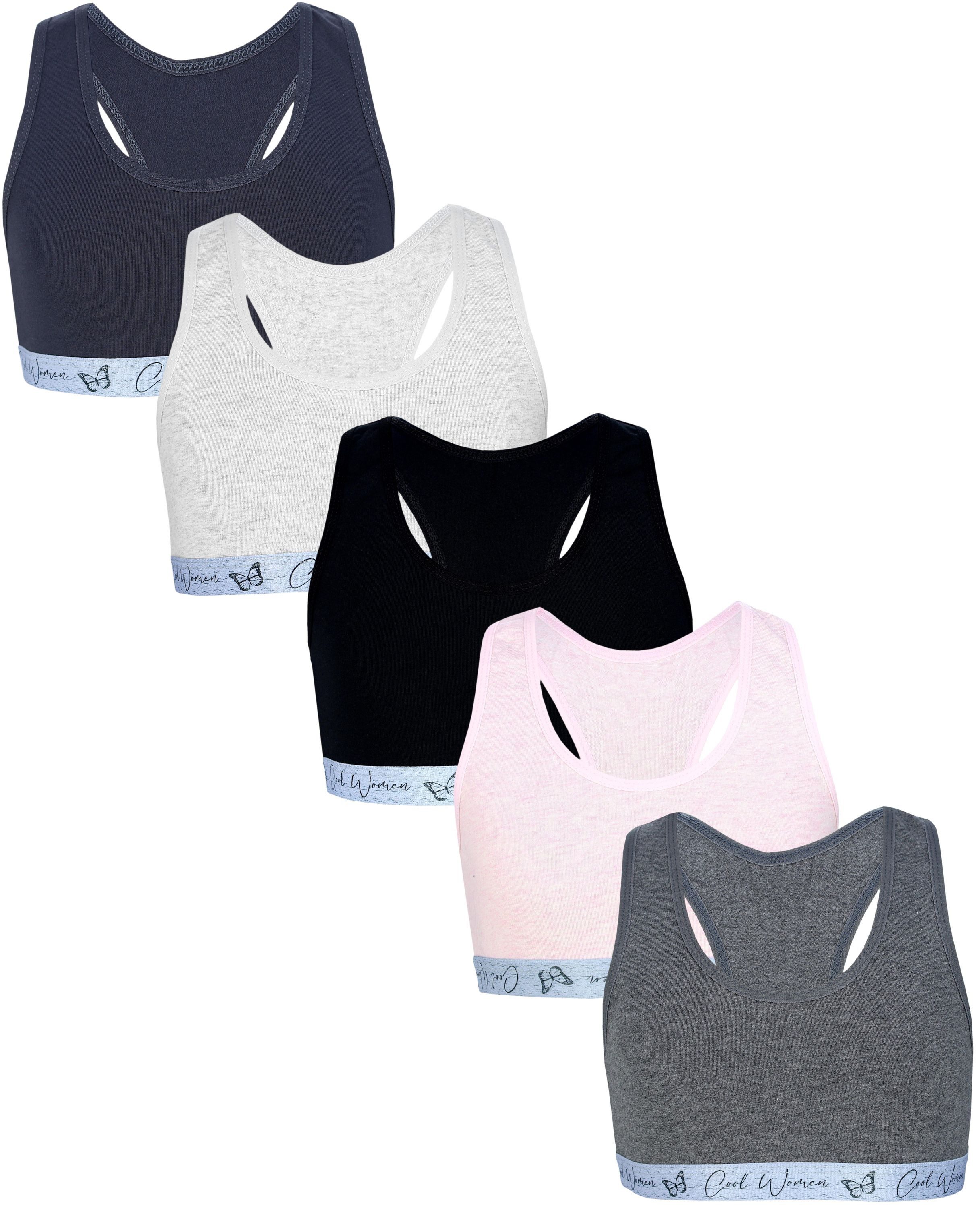 TupTam Bustier TupTam Mädchen Bustier mit breiten Trägern und Racerback