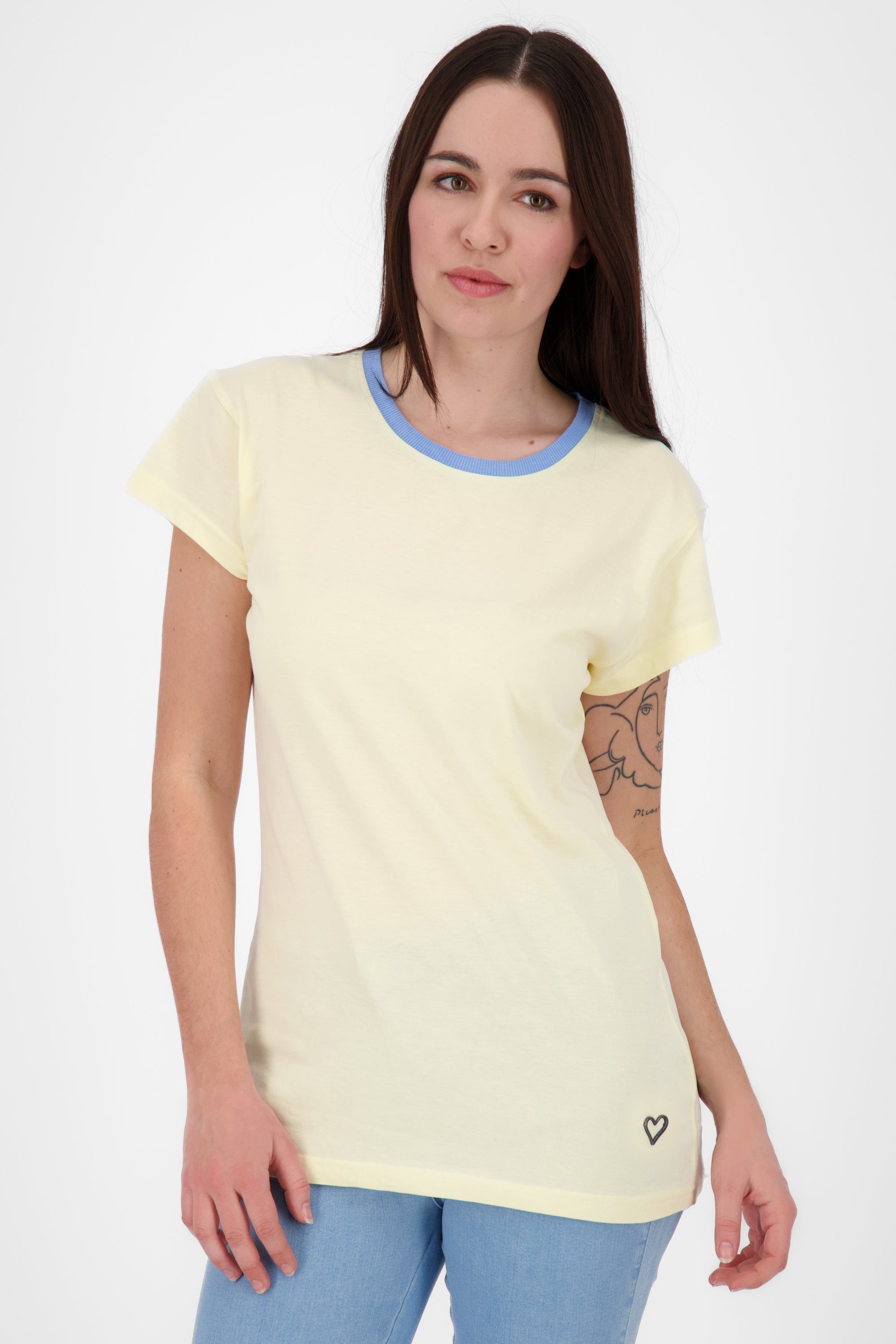 Shirt AmandaAK A butter Rundhalsshirt & Alife Shirt Damen Kickin