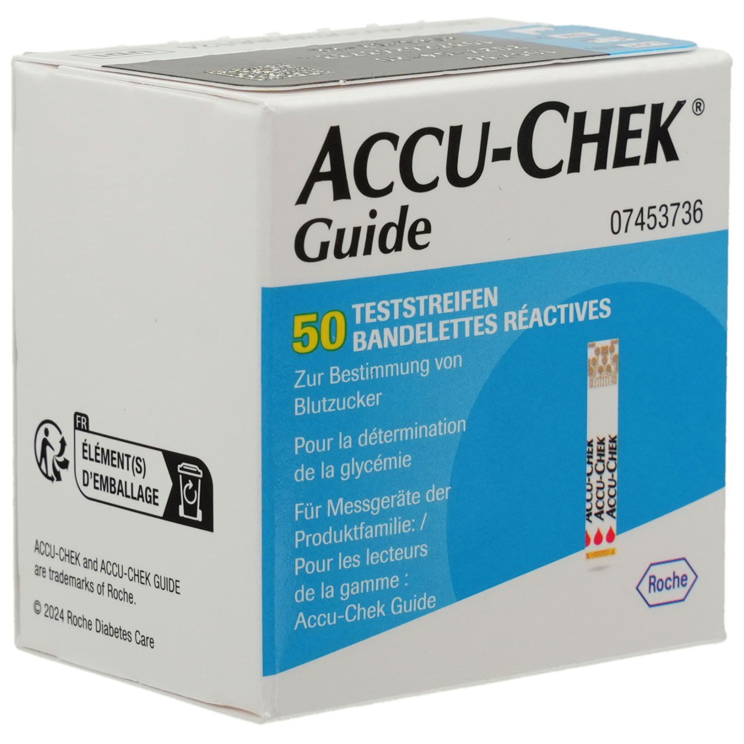 ACCU-CHECK Blutzucker-Teststreifen Guide Teststreifen