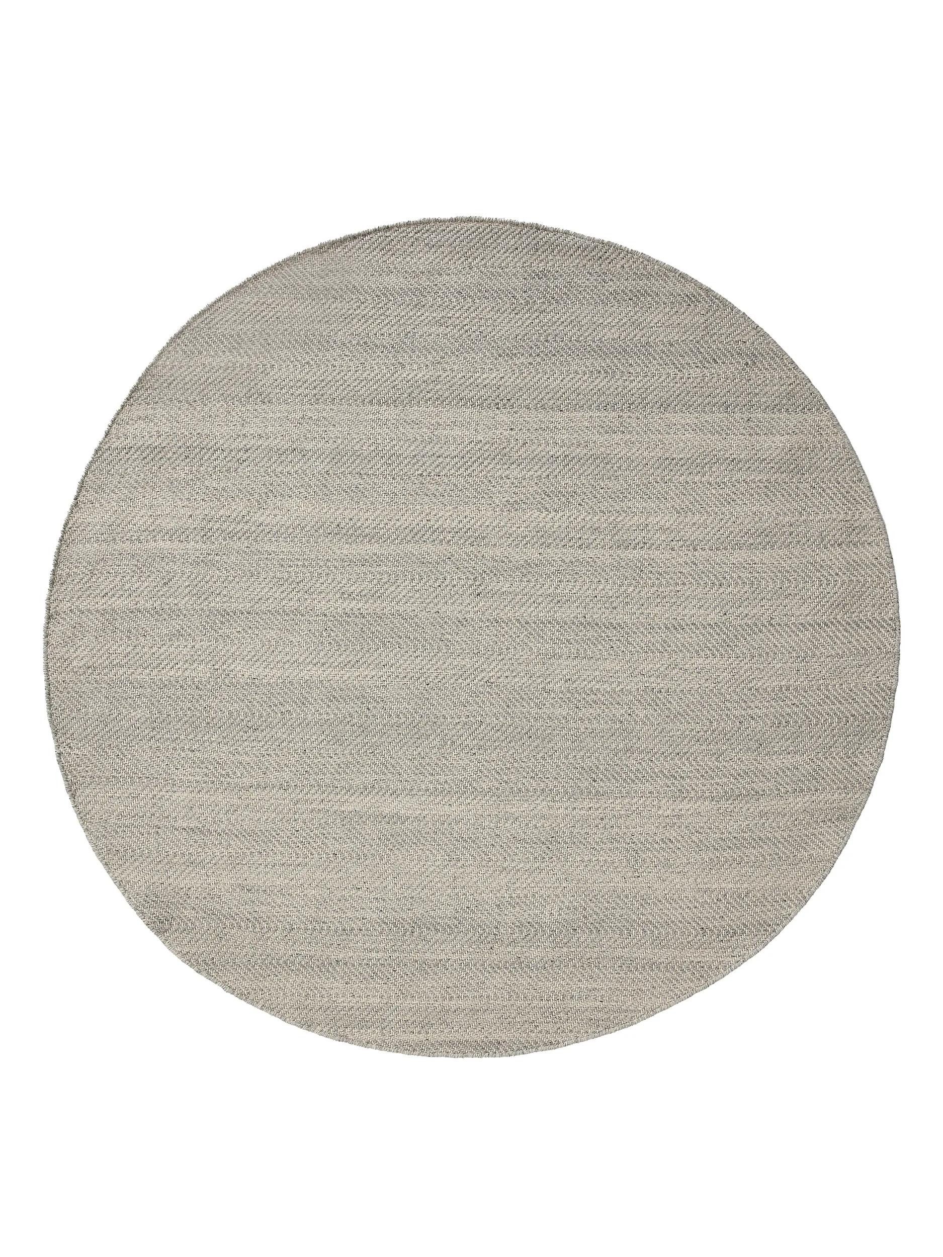 benuta Wollteppich Lars, rund, Höhe: 5 mm, Wolle, Teppich Wohnzimmer, Schlafzimmer, Esszimmer, Flur, Hygge & Cozy