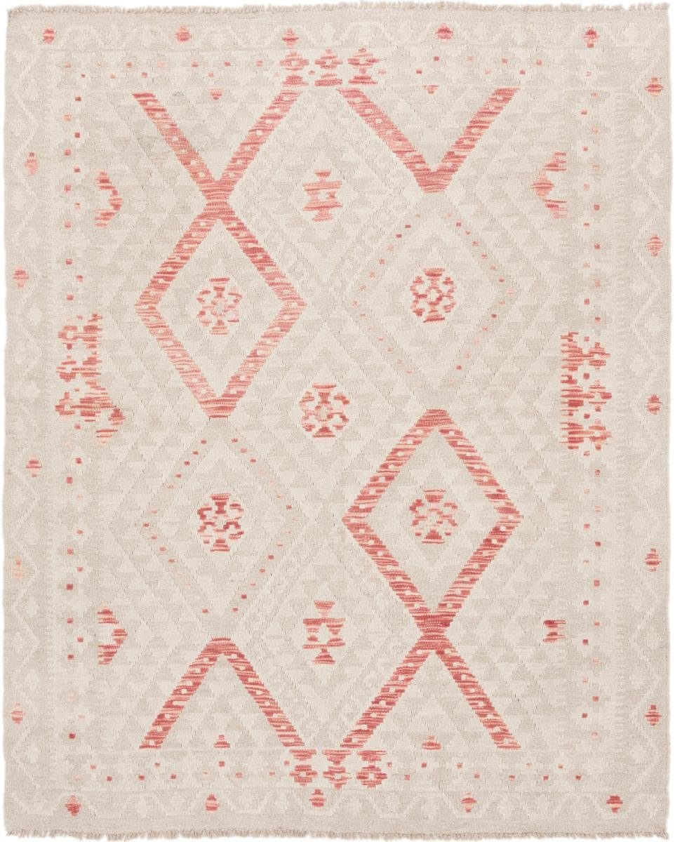 Orientteppich Kelim Afghan Heritage 3 Höhe: Moderner Orientteppich, mm Trading, rechteckig, Handgewebter 161x195 Nain