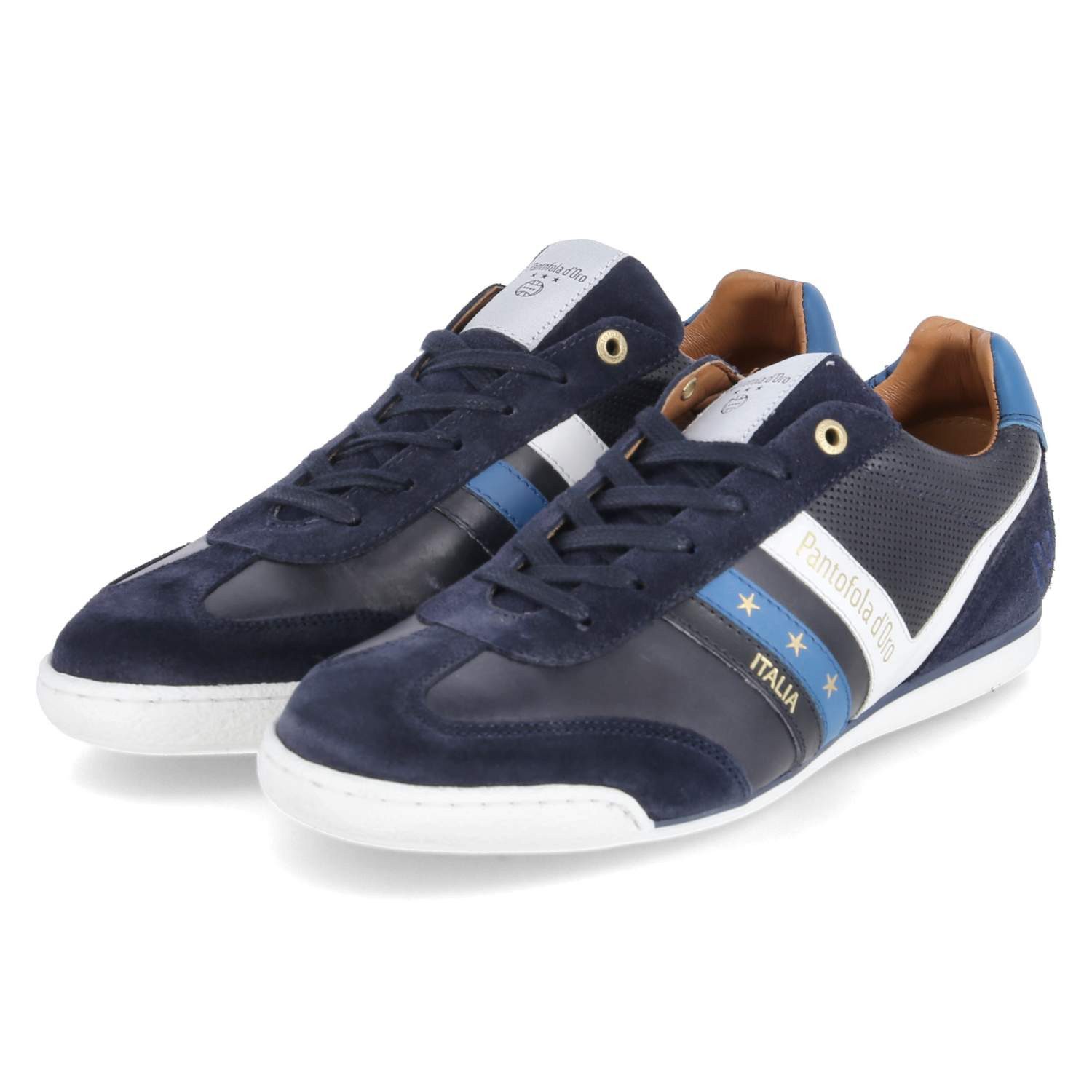 Pantofola d´Oro Pantofola d'oro PD001002851M-6007 Herren Leder blue Schnürschuh