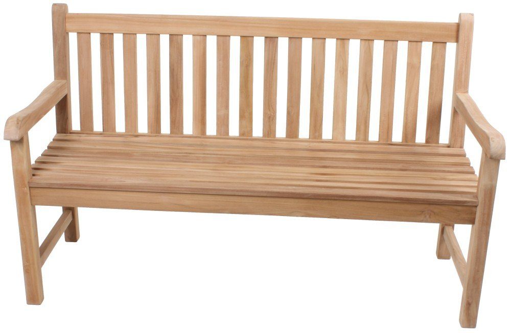 Garden Pleasure Gartenbank, Teak Garten Bank Solo 3Sitzer Sitzbank