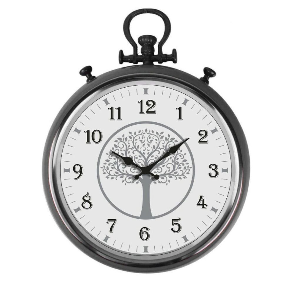 Bigbuy Uhr Wanduhr Lively Metall 8 x 54 x 42 cm