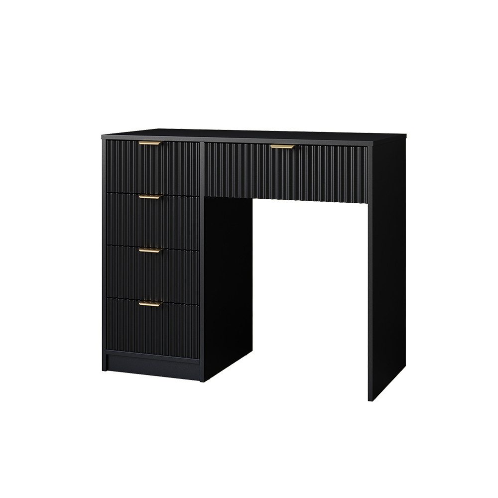 Vicco Schreibtisch Bürotisch Letti 40x40 cm Schwarz