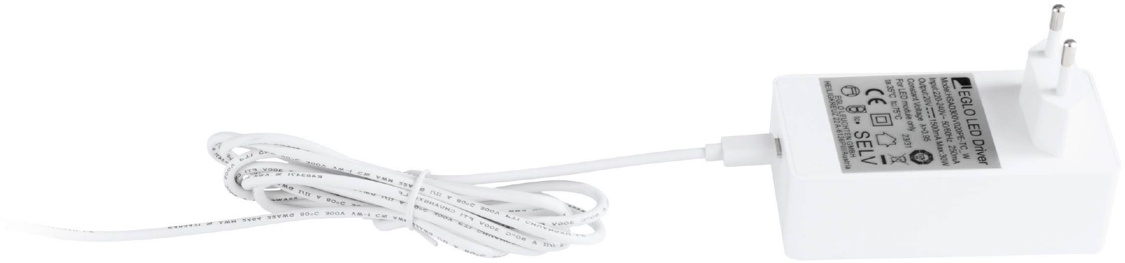 EGLO LED-Streifen Neon-Stripe-Z LED-Streifen, ZigBee 3.0, App und Sprachsteuerung, 1-flammig, Leuchtband/-stab - L500 x B1,8 x H0,8 cm - weiß - 30W inkl.