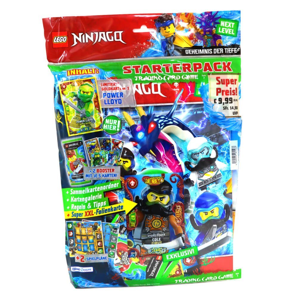 Blue Ocean Sammelkarte Lego Ninjago Karten Trading Cards Serie 7 - Geheimnis der Tiefe Next
