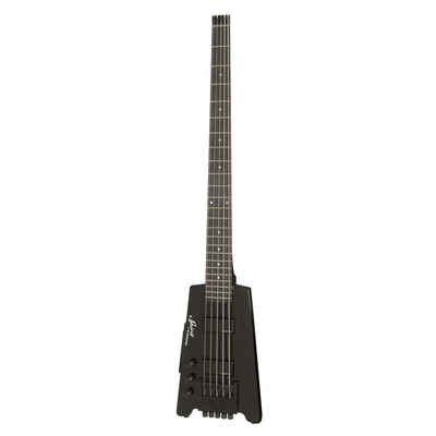 Steinberger E-Bass, Spirit XT-25 Standard Bass Lefthand Black - Linkshänder E-Bass