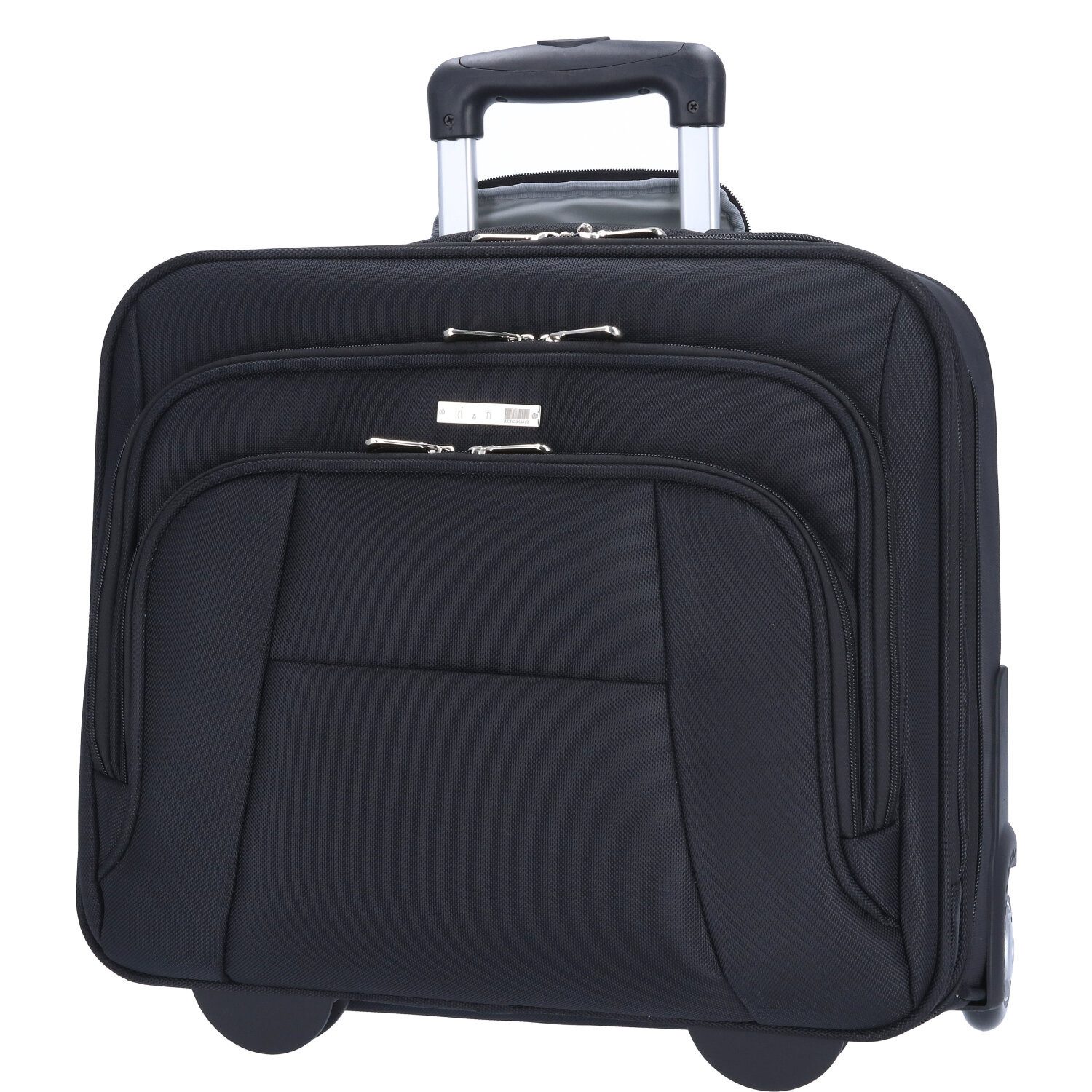 d & n Lederwaren Reisetasche d & n Lederwaren Businesstrolley schwarz