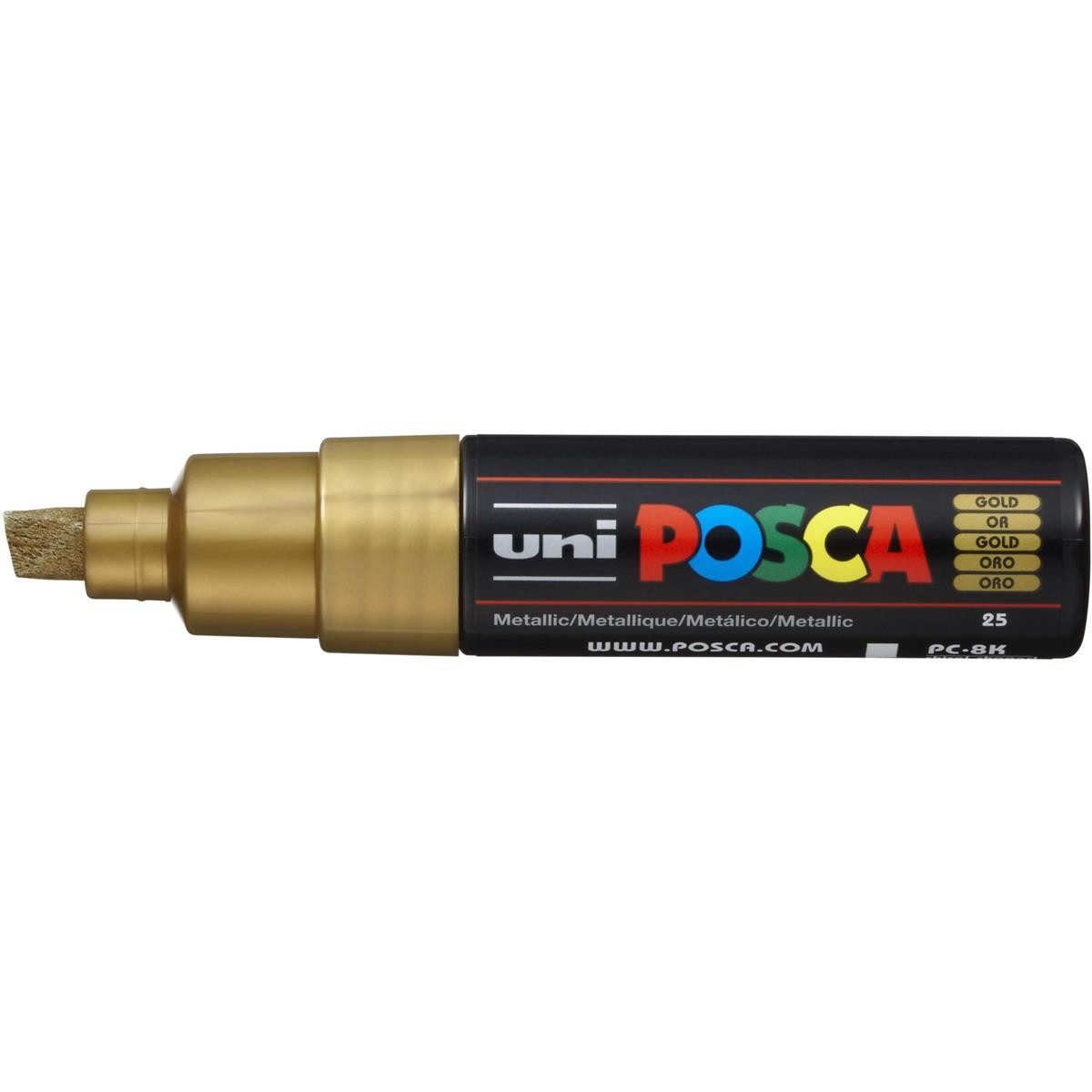uni-ball Lackmarker uni-ball Posca PC-8K Marker - gold