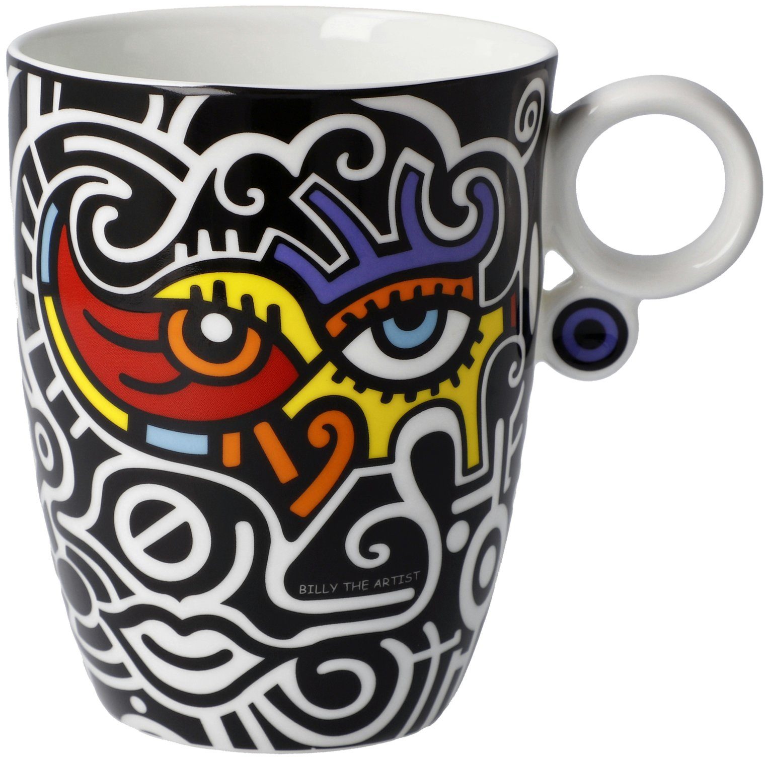 Goebel Tasse Billy the Artist, Porzellan, Pop Art, Künstlertasse, Billy The  Artist - Bright Eyes II