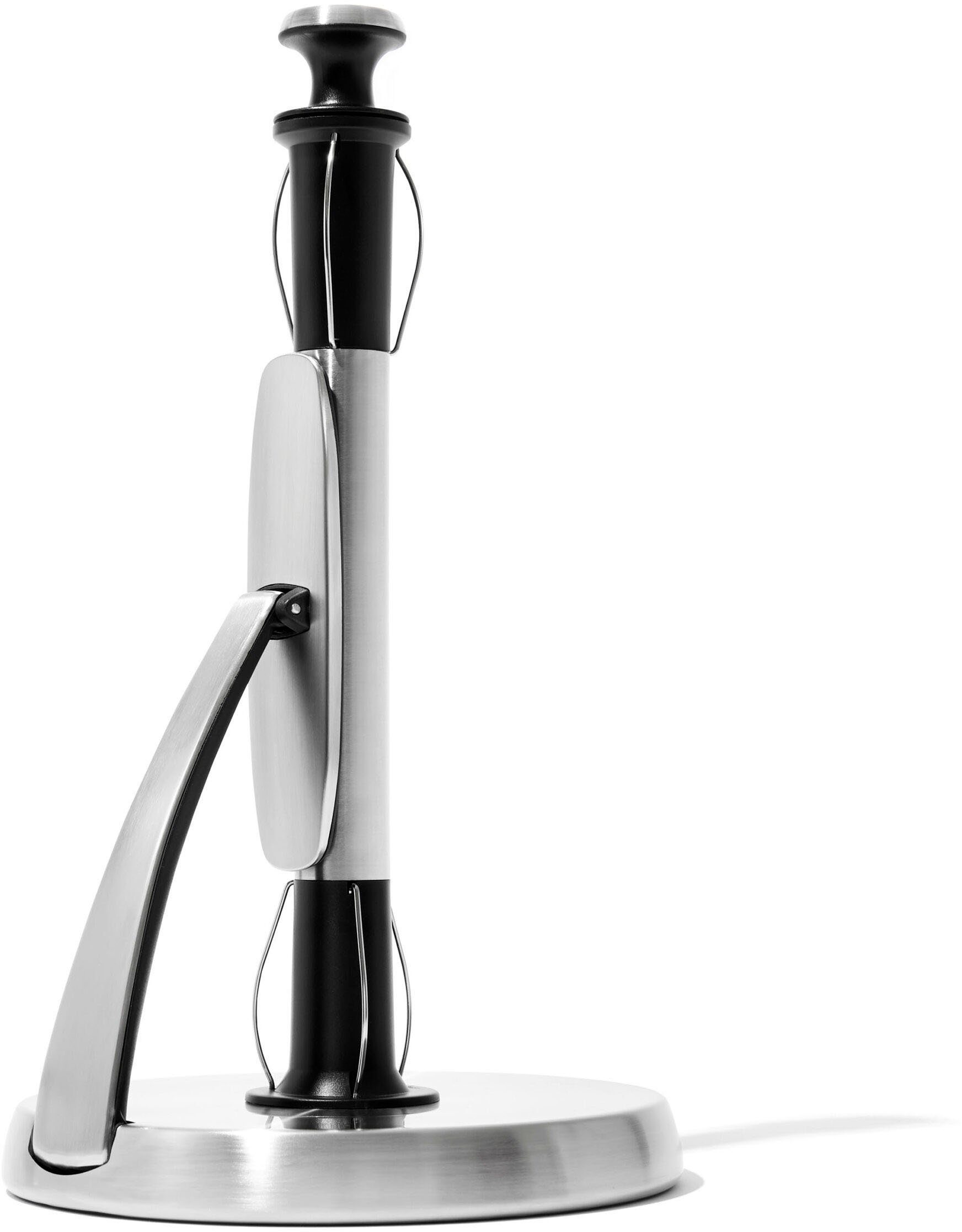 OXO Good Grips Küchenrollenhalter SIMPLY TEAR, freistehend, Abrollstopp – Bild 2 von 4