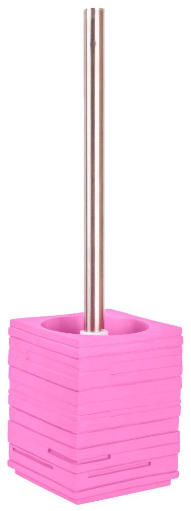 Sanilo WC-Garnitur Calero rosa | Toilettenbürstenhalter