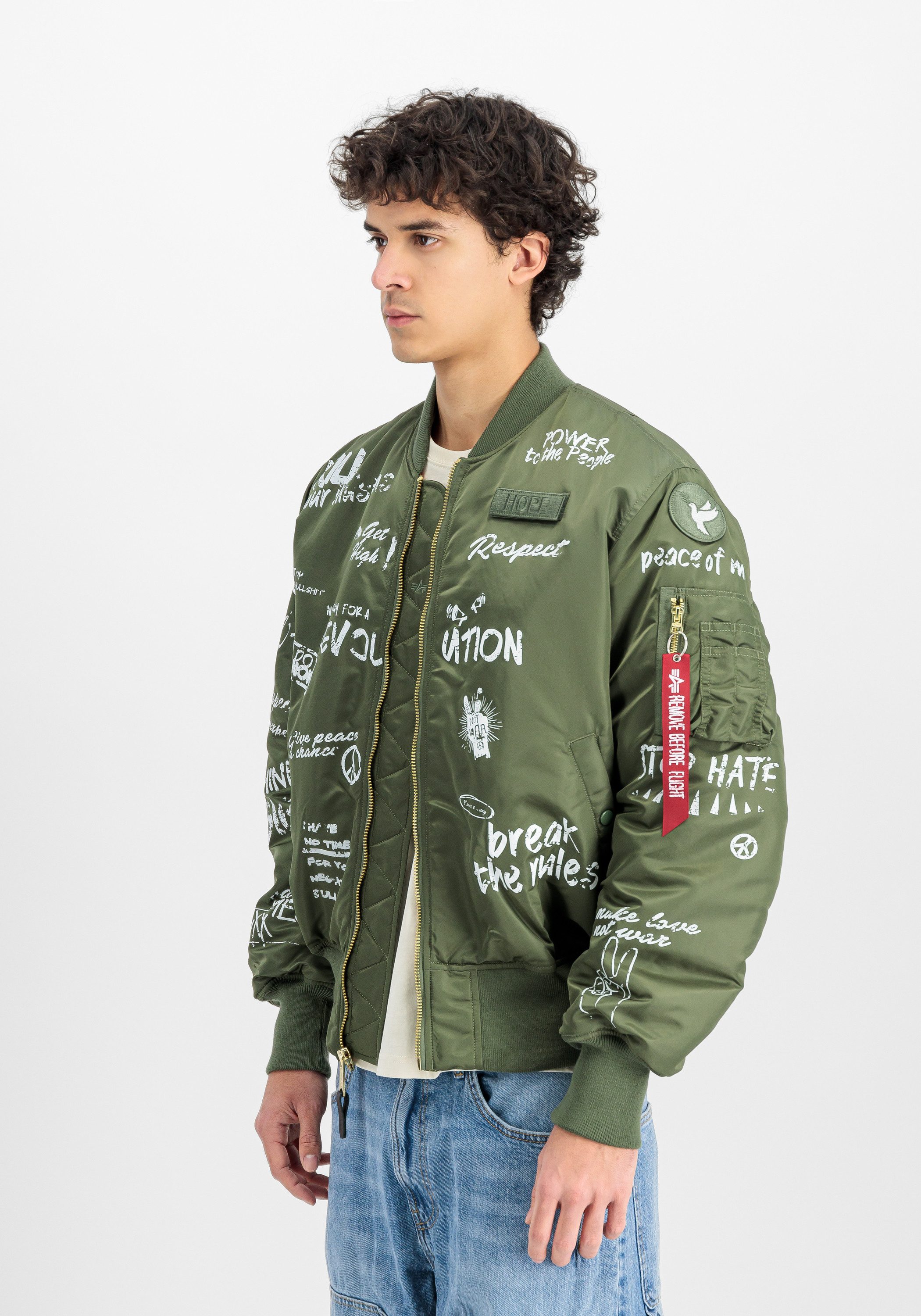 alpha industries Bomberjacke MA-1 Peace