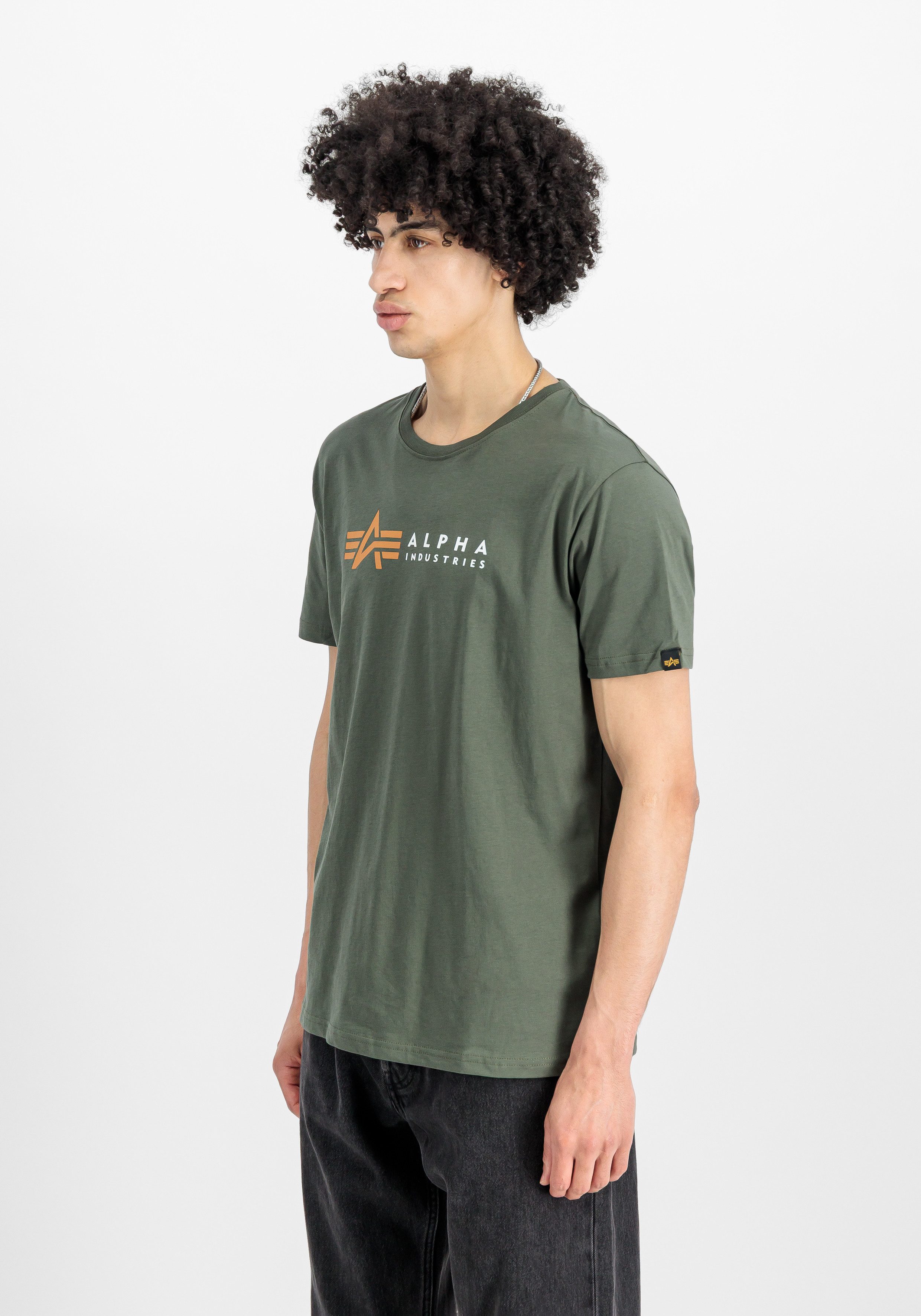 Alpha Industries Kurzarmshirt Alpha Label T günstig online kaufen