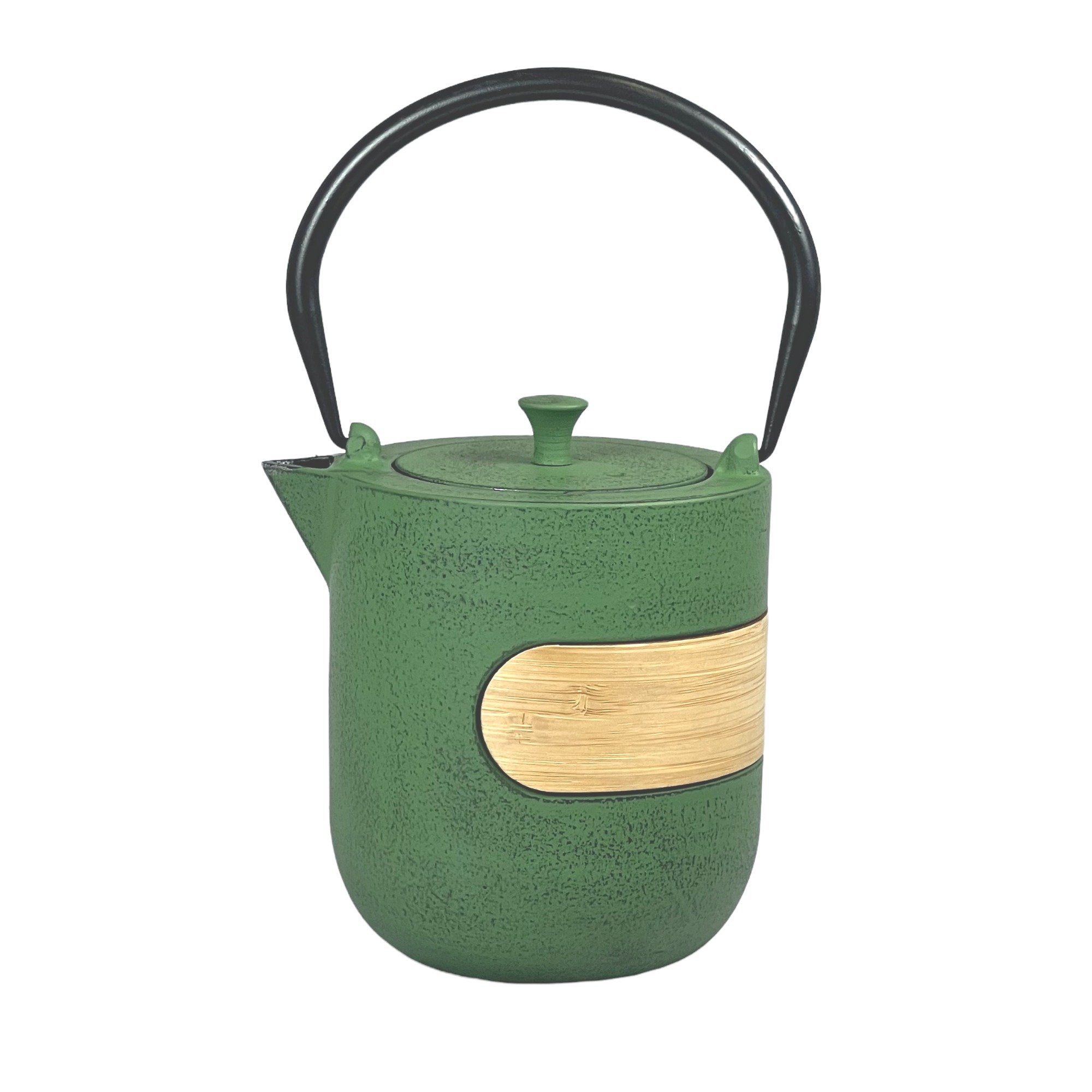 JA-UNENDLICH Teekanne Kuomo, 1.1 l, Gusseisen handgefertigt im Sandgussverfahren, innen emailliert