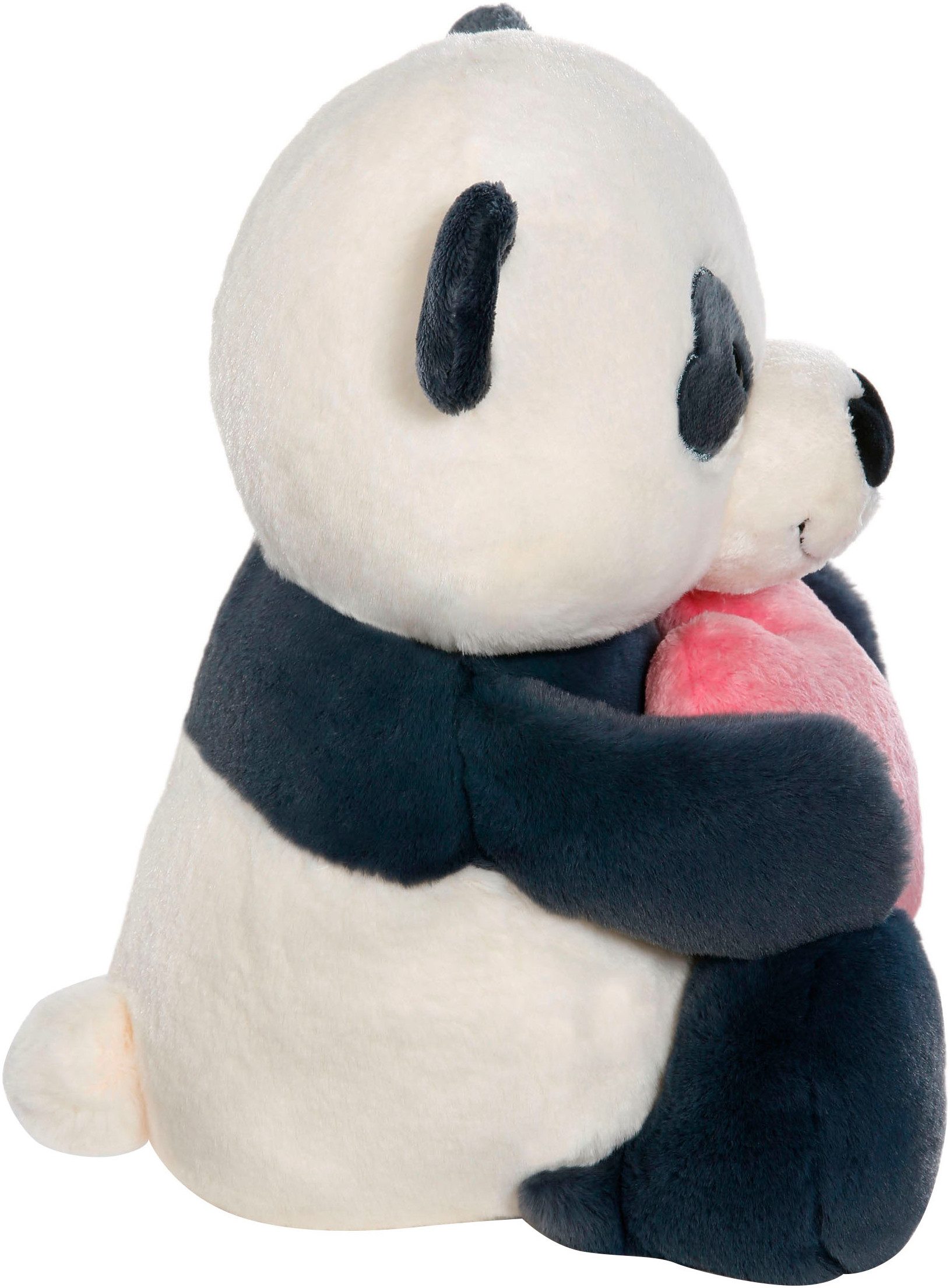 Nici Kuscheltier Love Panda mit Herz, 50 cm schlenkernd, enthält recyceltes Material
