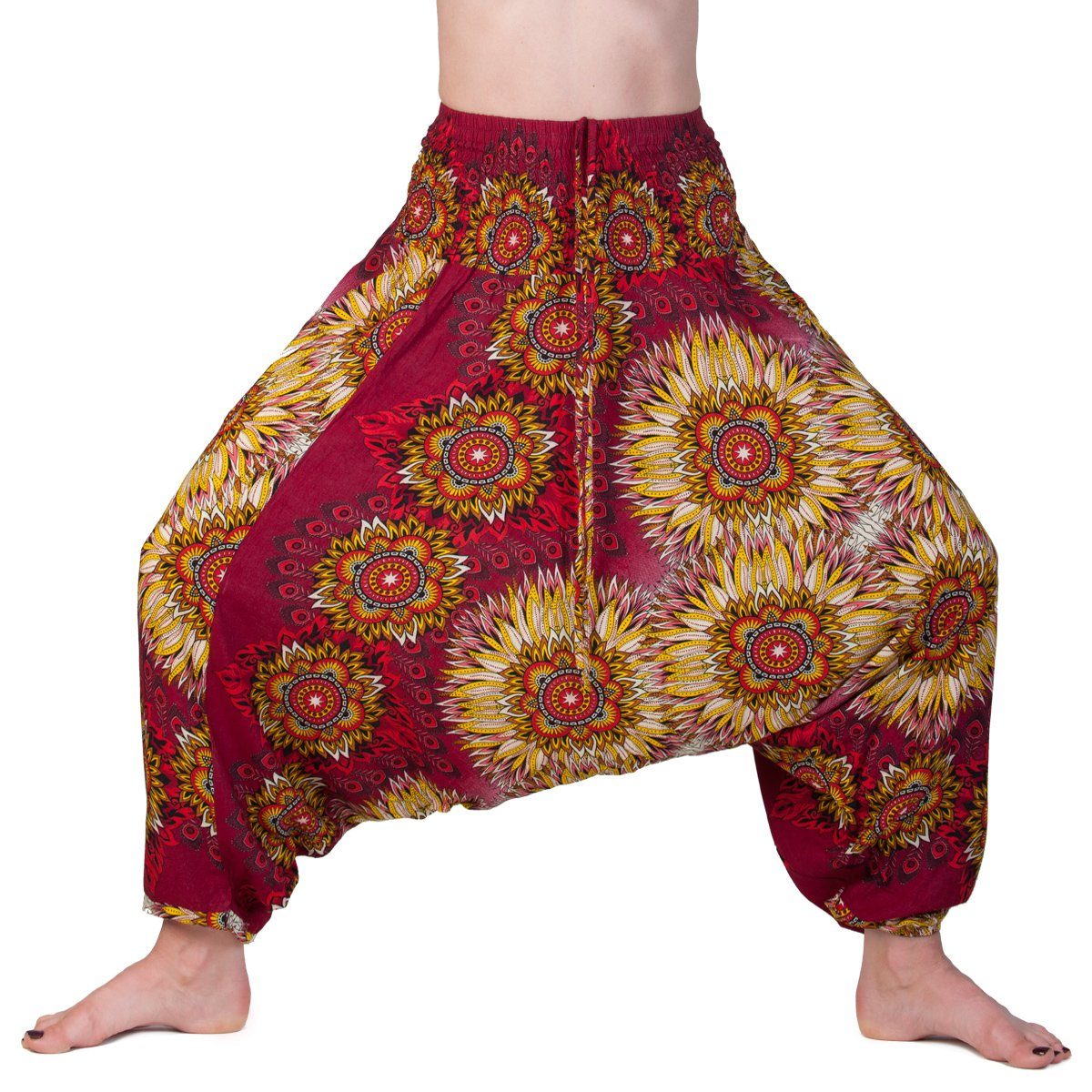 Haremshose Aladinhose Maoi Haremshose aus 100% natürlicher Viskose Pumphose