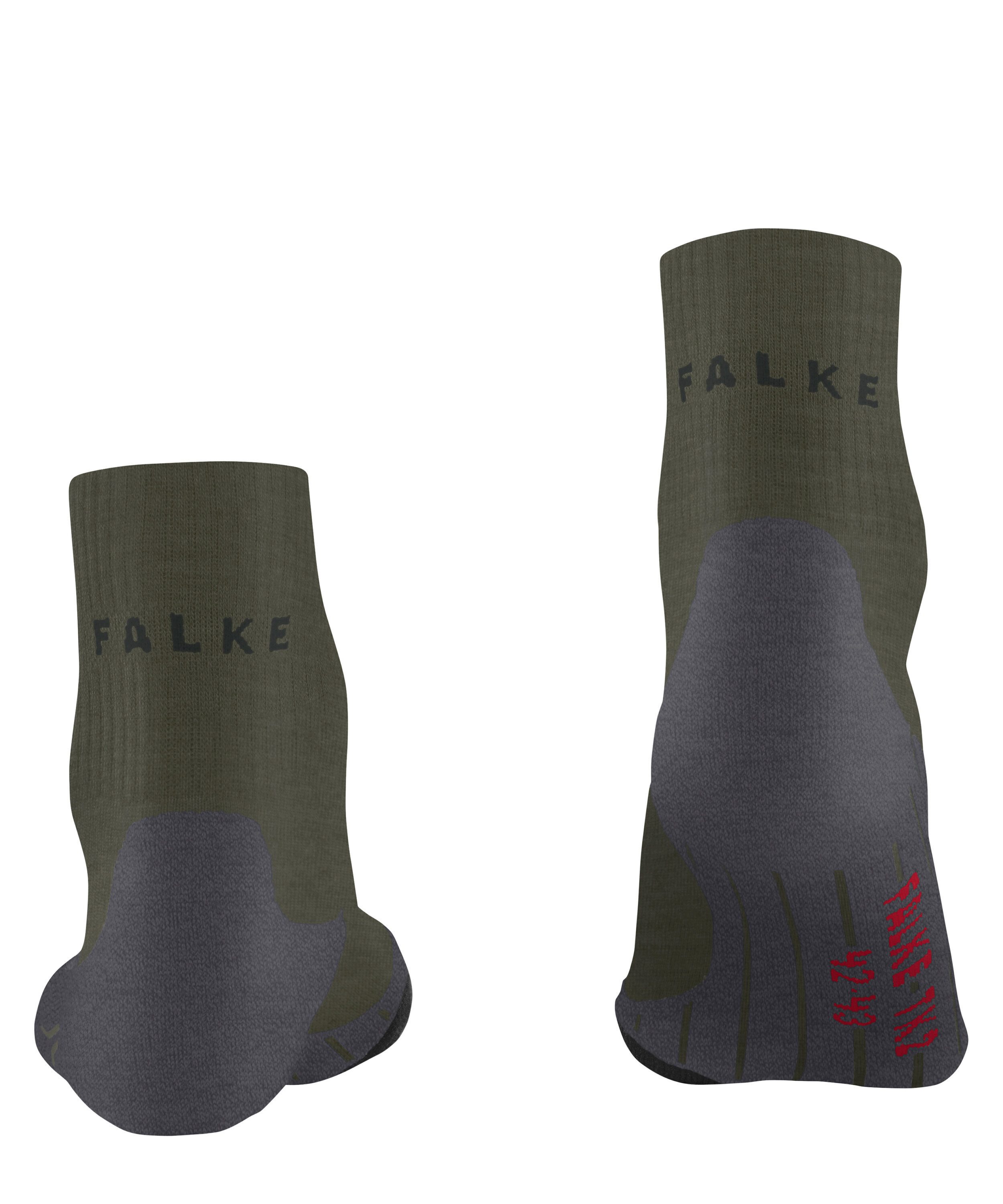 FALKE Kurzsocken TK2 Explore Short Trekking Kurzsocken (1-Paar) Hoher Komfort im Mittelgebirge
