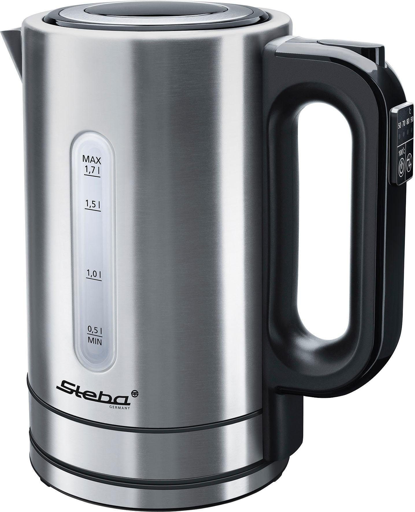 Steba Wasserkocher WK 21 INOX, 1,7 l, 2200 W