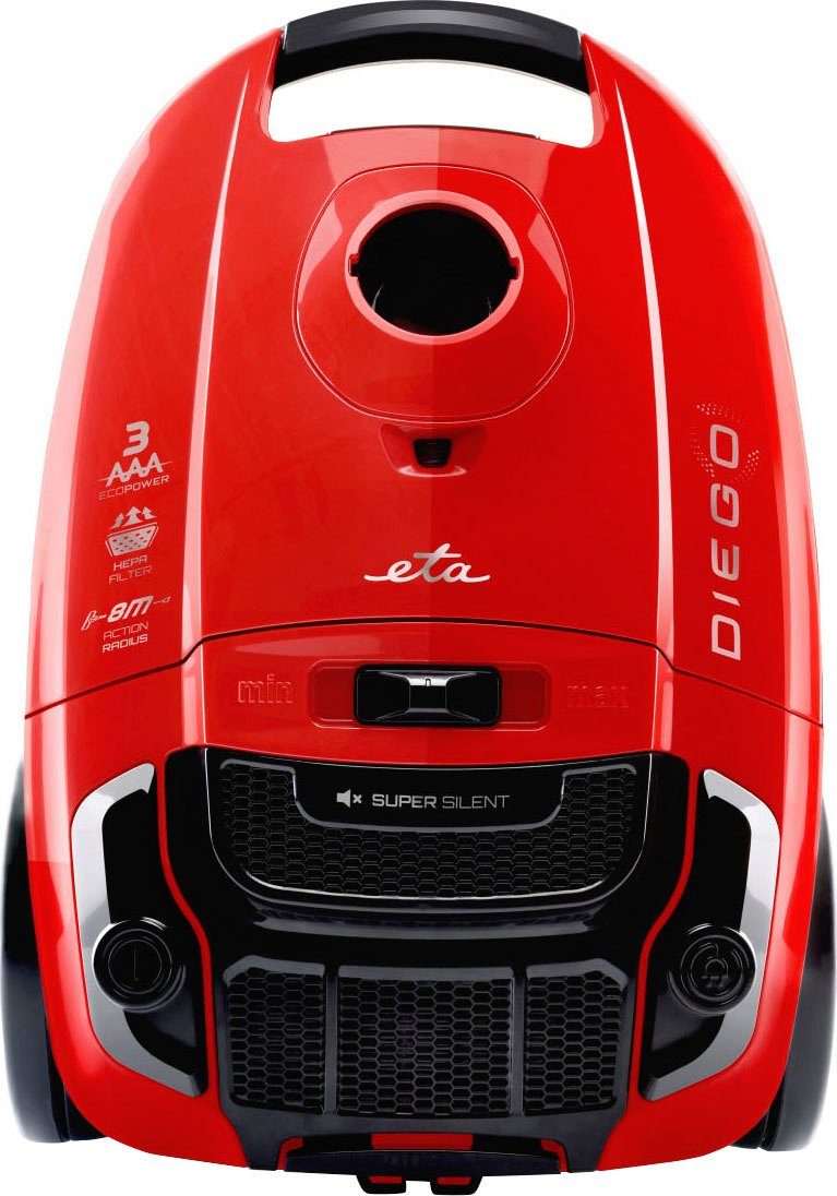 eta Bodenstaubsauger DIEGO ETA352190000, ECO Motor, 800 W, mit Beutel