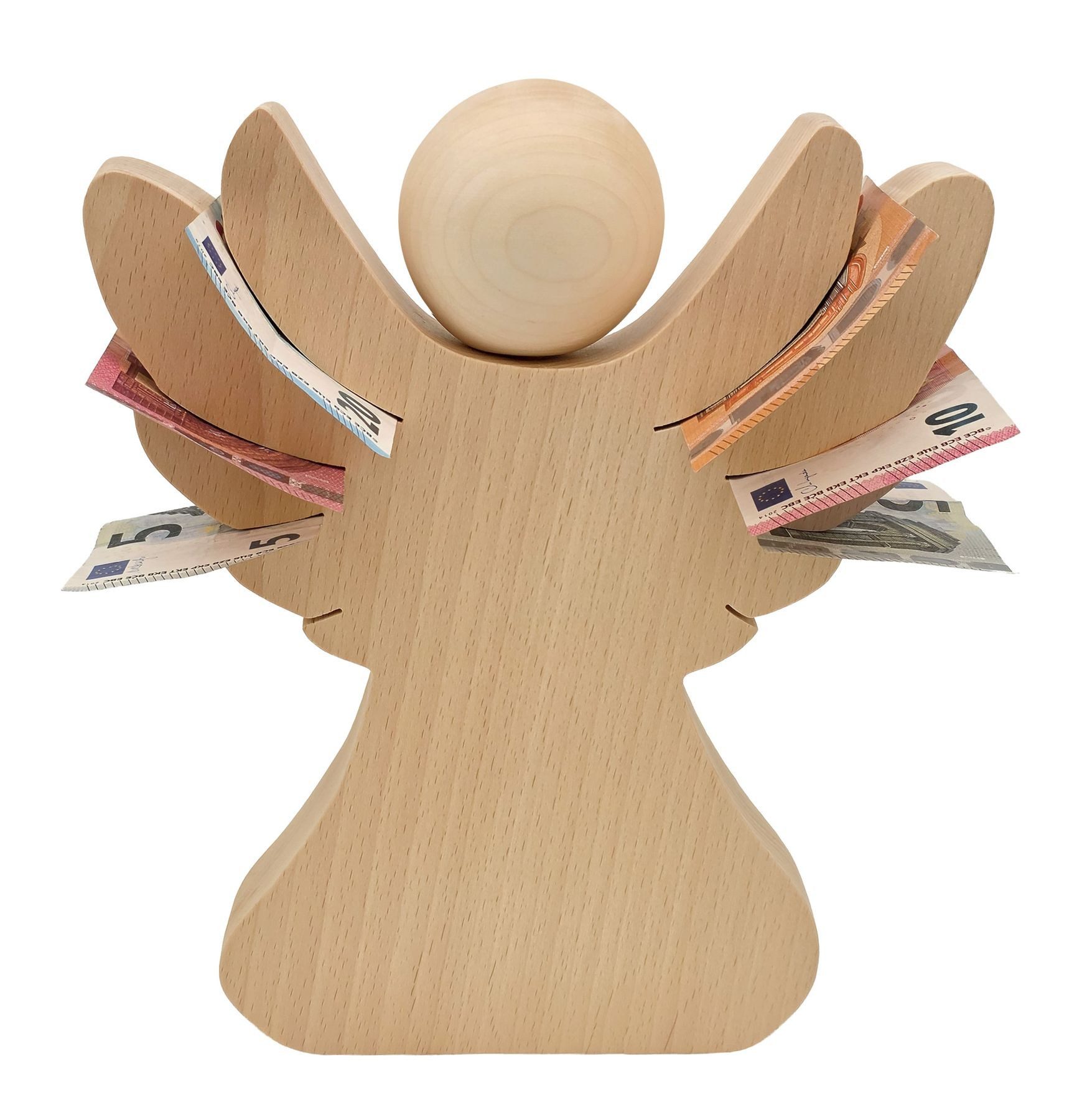 ERST-HOLZ Dekoobjekt Engel Holzengel Schutzengel Taufe Geschenk – Bild 4 von 5