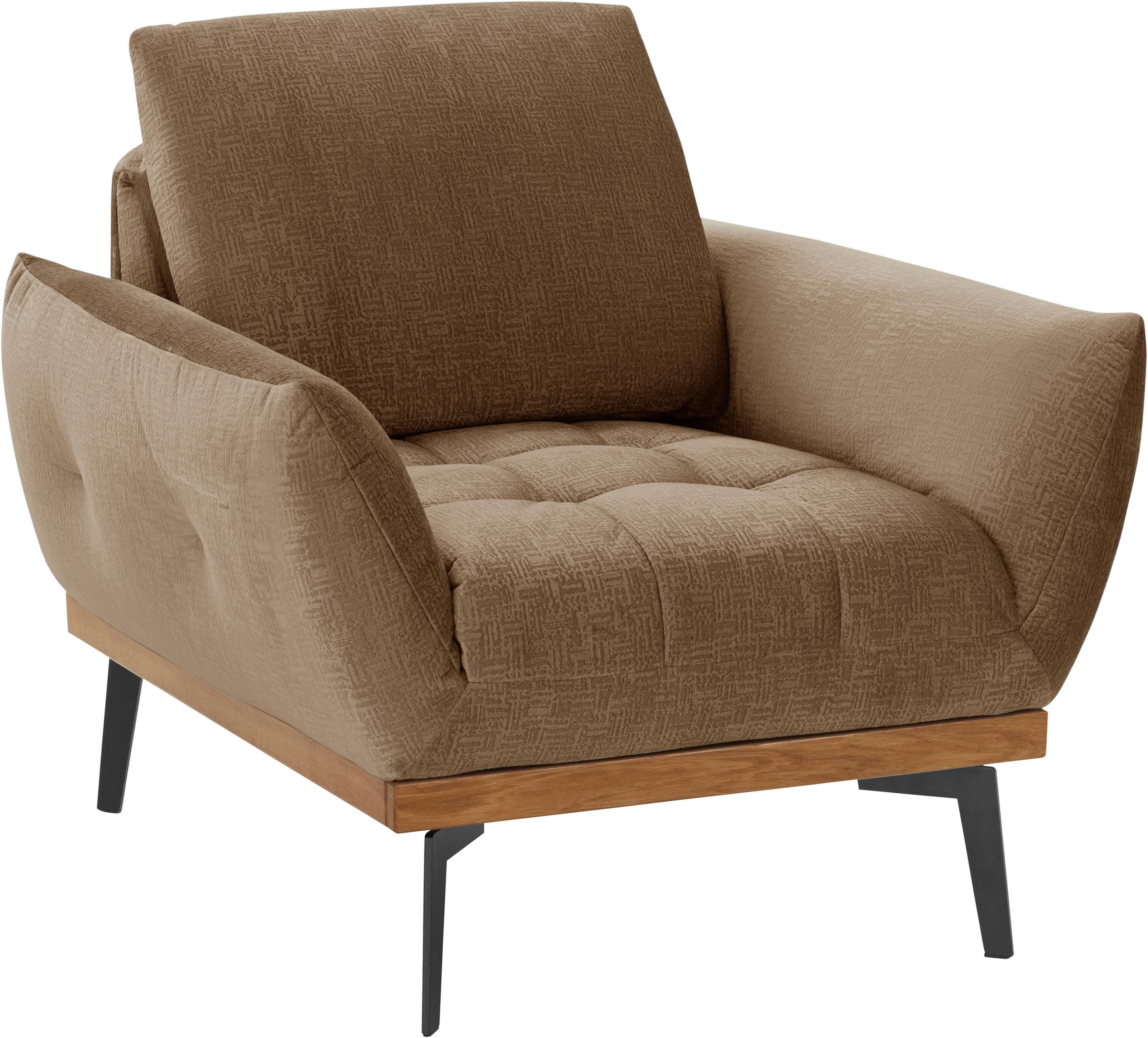 exxpo - sofa fashion Sessel Palic, Loungesessel mit Rückenverstellung, hoher Entspannungskomfort, inklusive Rückenverstellung. Vom Sessel zum Hochlehner. Relaxsessel
