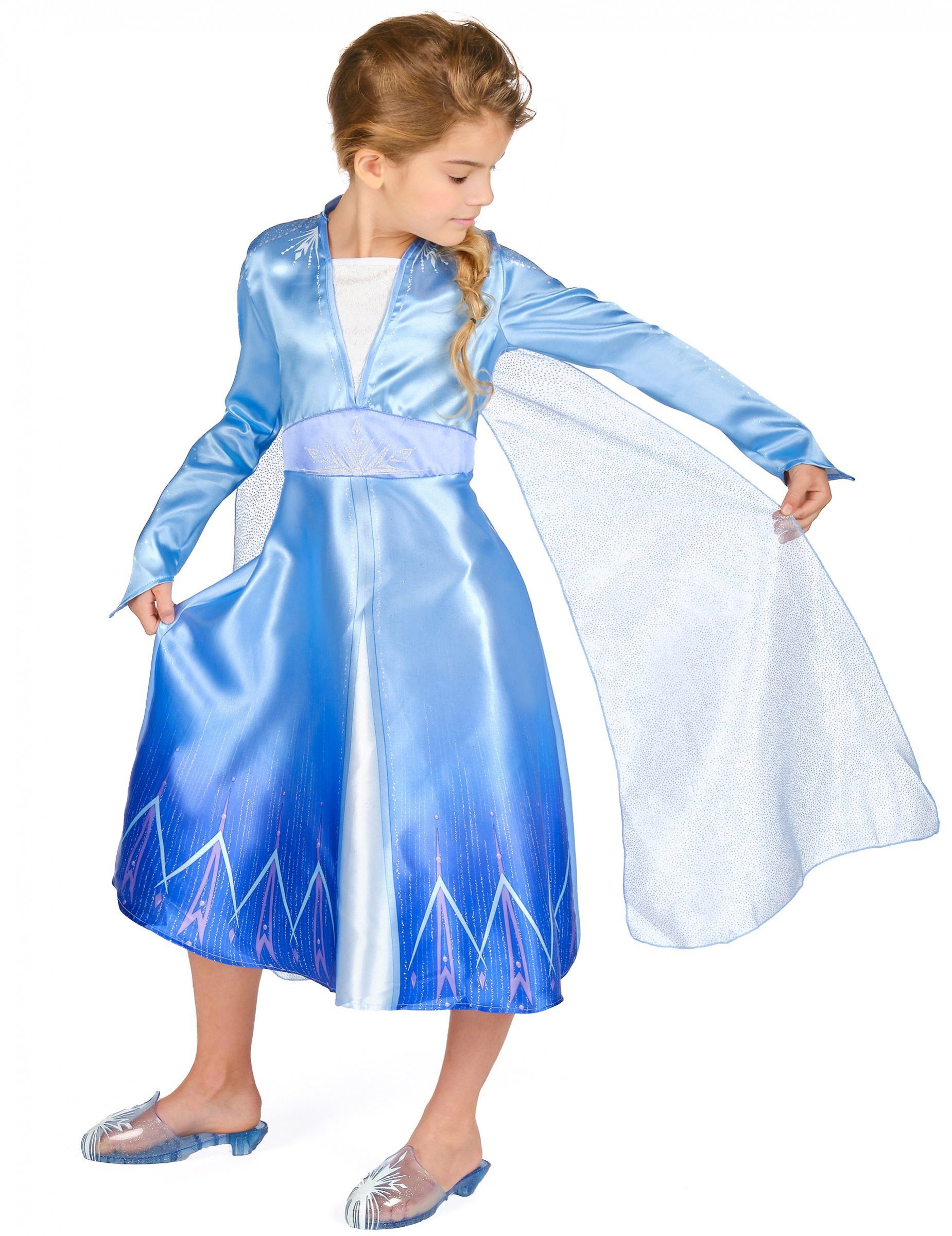 Disguise Kostüm Elsa die Schneekönigin 2 Mädchenkostüm