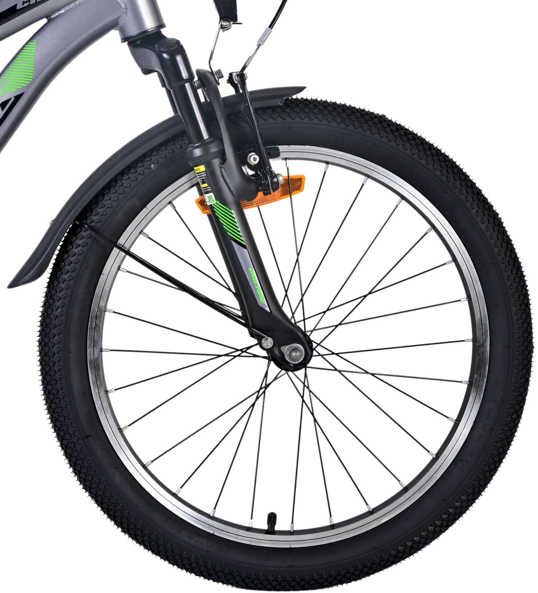 Volare Kinderfahrrad - Cross - Jungen - 26/ 24/20 Zoll- bis 115 kg - Rücktrittbremse, 85% zusammengebaut, 8 - 12 Jahre, Aluminiumfelgen