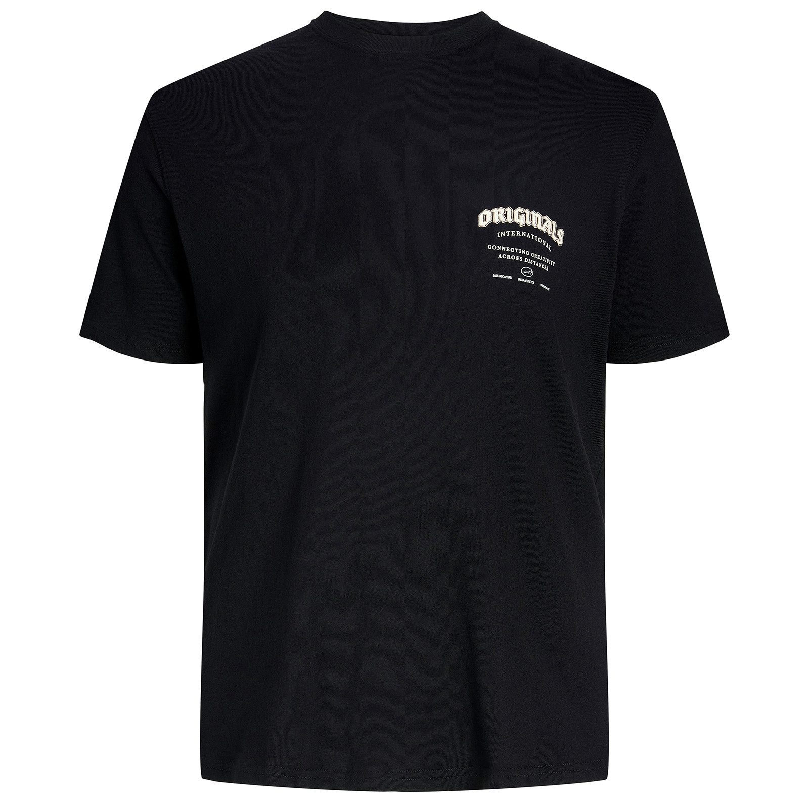 Jack & Jones Rundhalsshirt Jack&Jones T-Shirt schwarz XXL Backprint JORMEAD günstig online kaufen