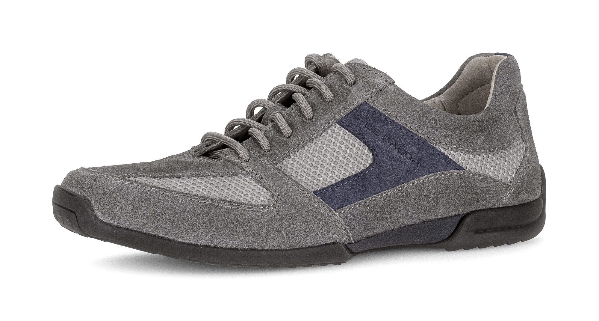 Pius Gabor Sneaker, Freizeitschuh, Halbschuh, Schnürschuh mit Kontrastbesatz, G-Weite