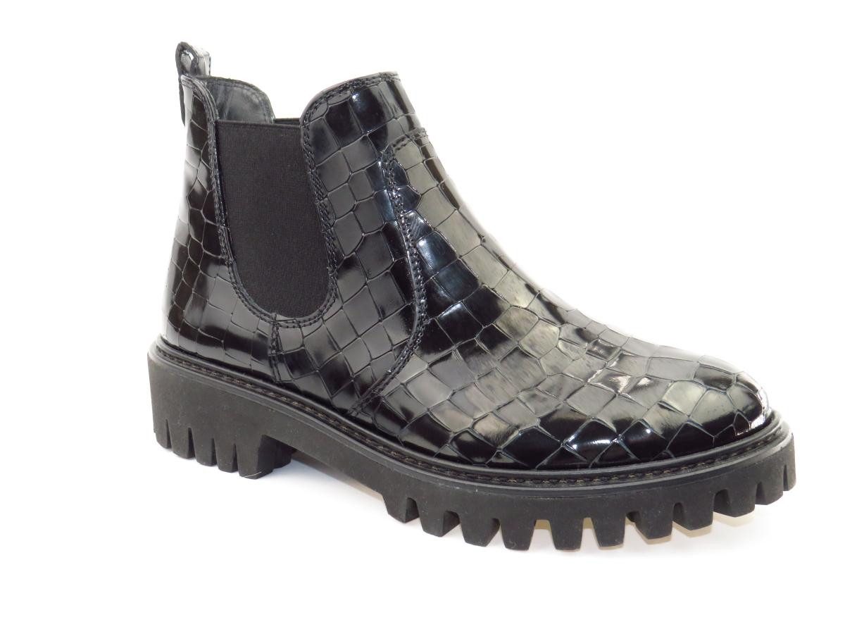 Paul Green Krokolack schwarz Сапогиette