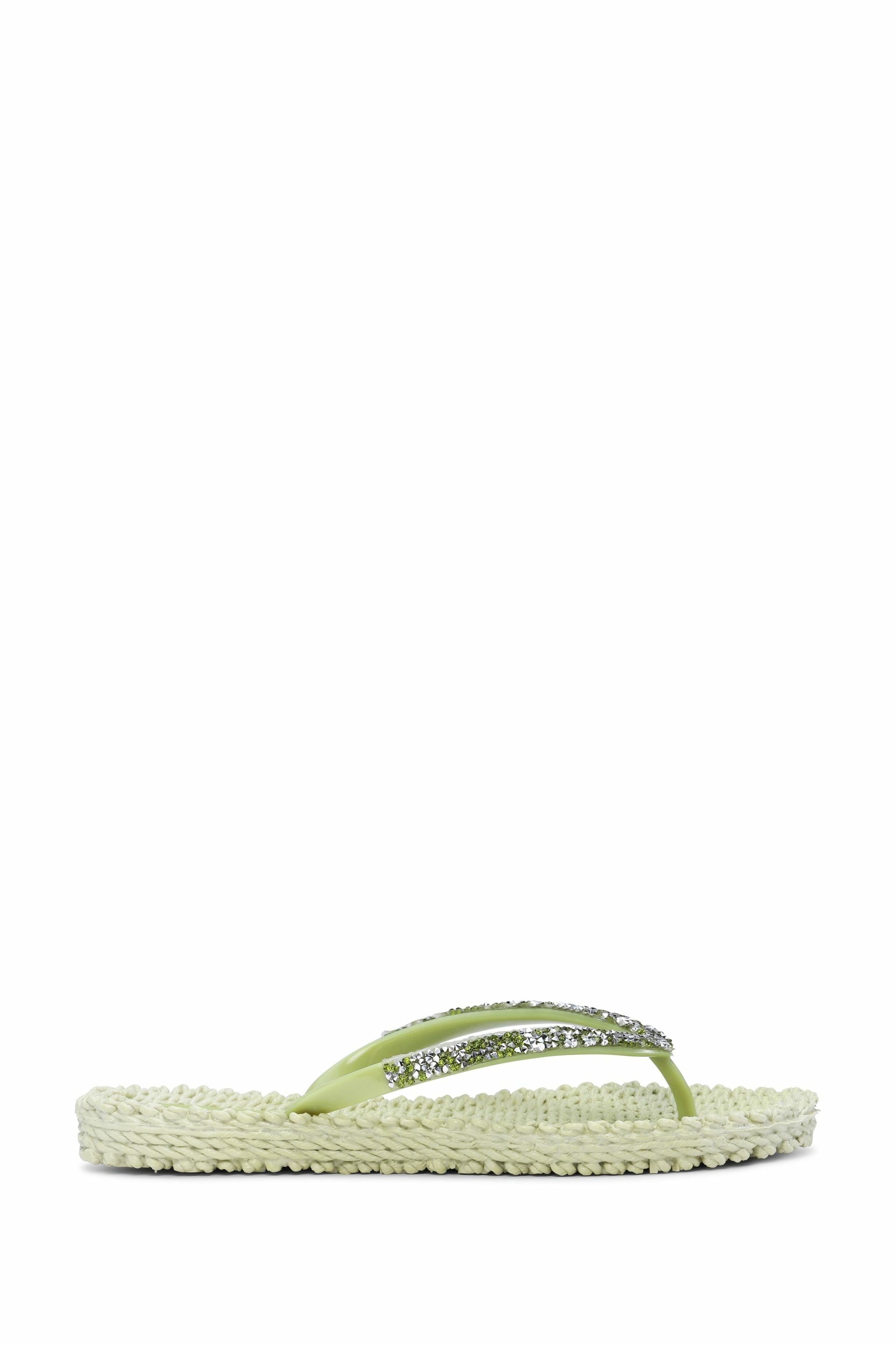 Ilse Jacobsen CHEERFUL03G Zehentrenner gemusterte Innensohle,Glitzersteine, günstig online kaufen