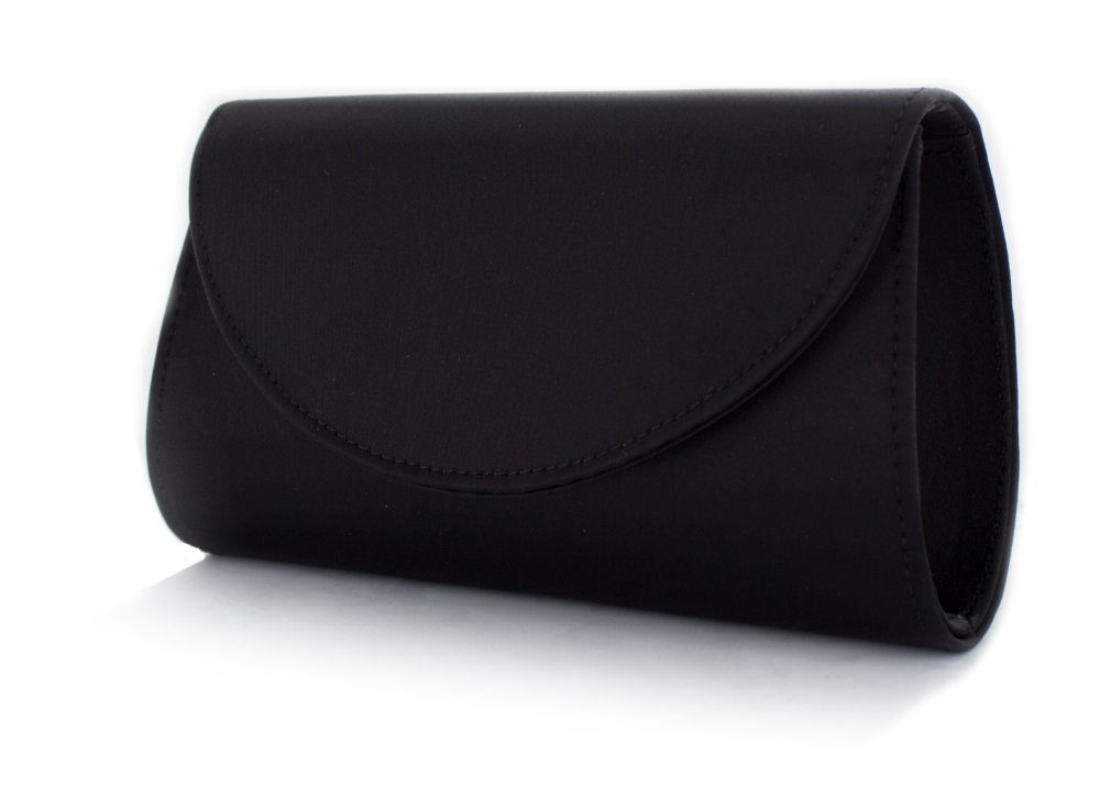 White Lady Clutch Susi Satin - Handtasche schwarz