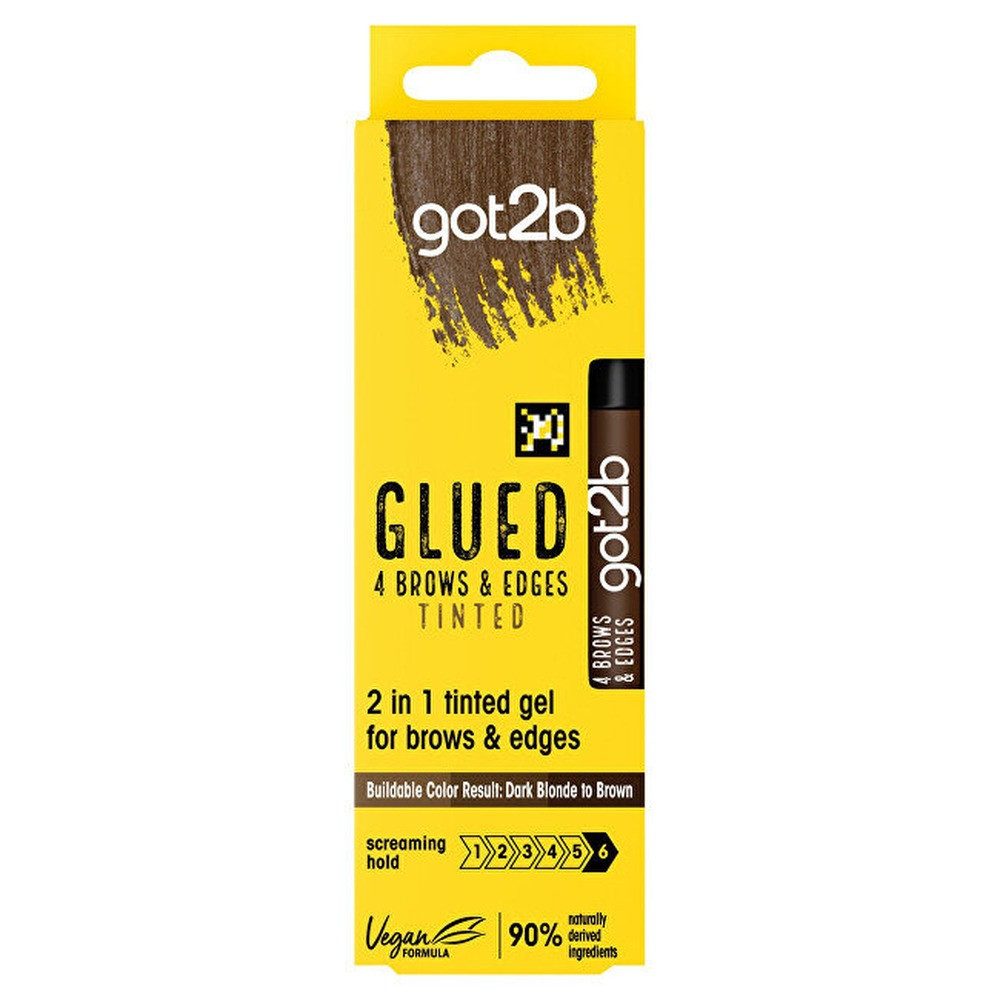 Schwarzkopf Augenbrauen-Gel Glued 4 Brows Augenbrauengel Braun 16 ml