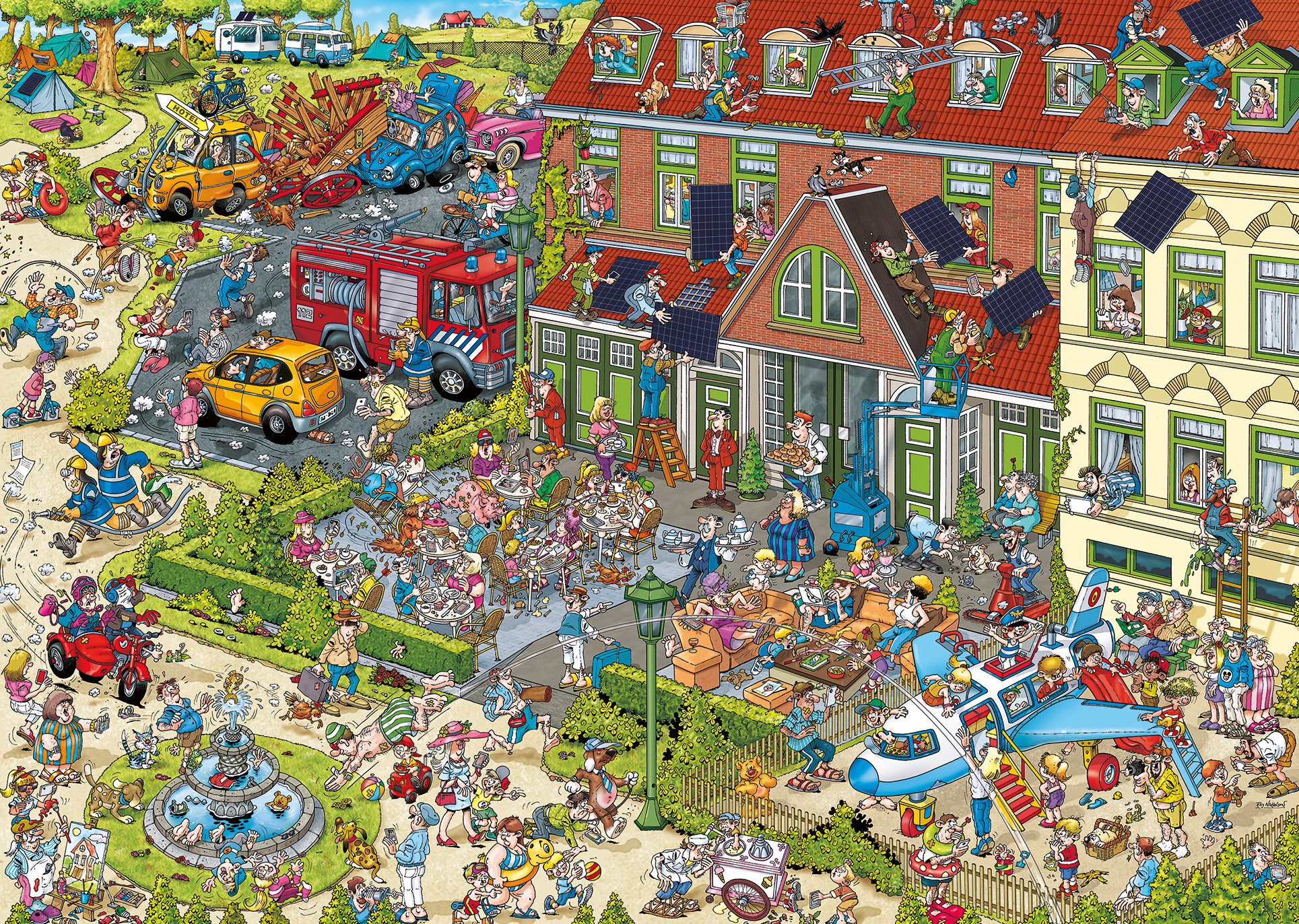 Ravensburger Puzzle The Hotel, 1000 Puzzleteile, günstig online kaufen