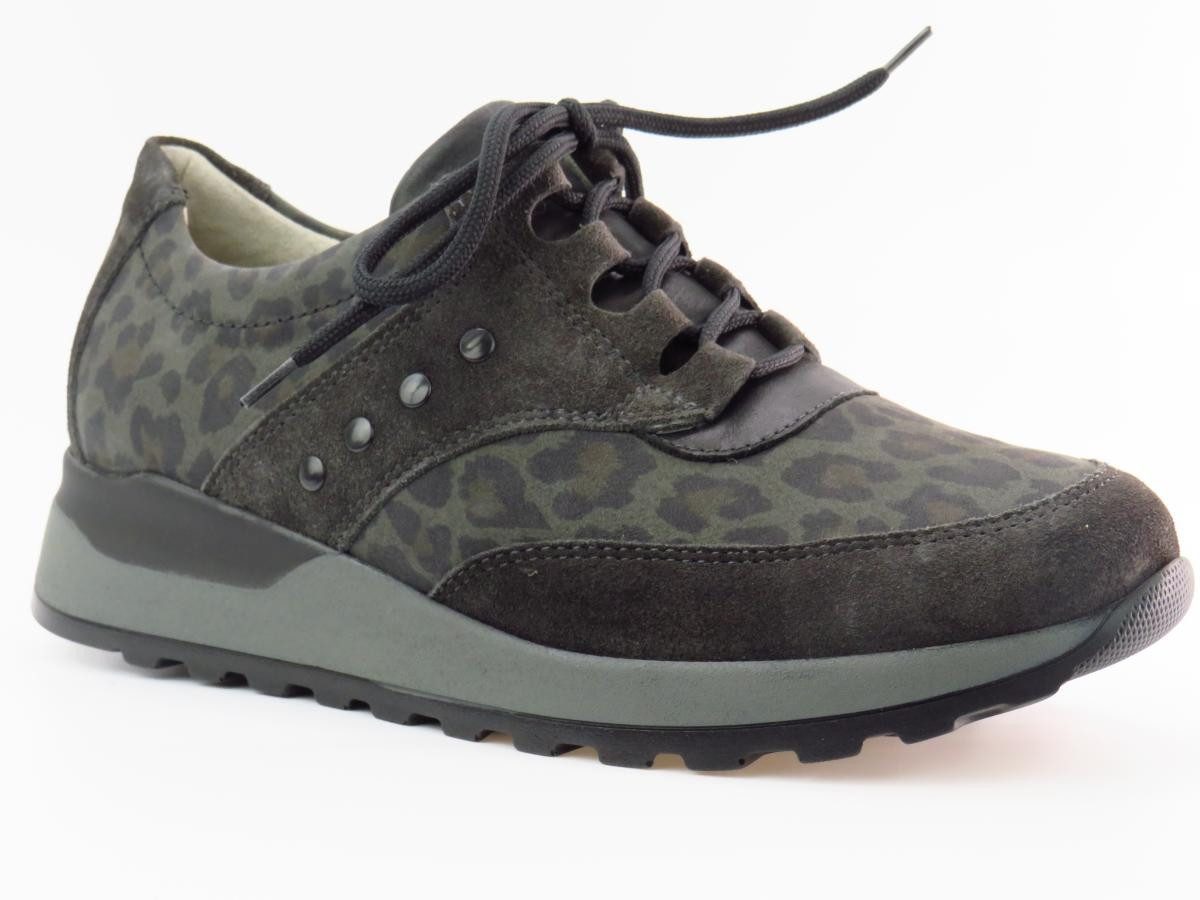 Waldläufer Vel.Leop.asphalt Schnürschuh günstig online kaufen