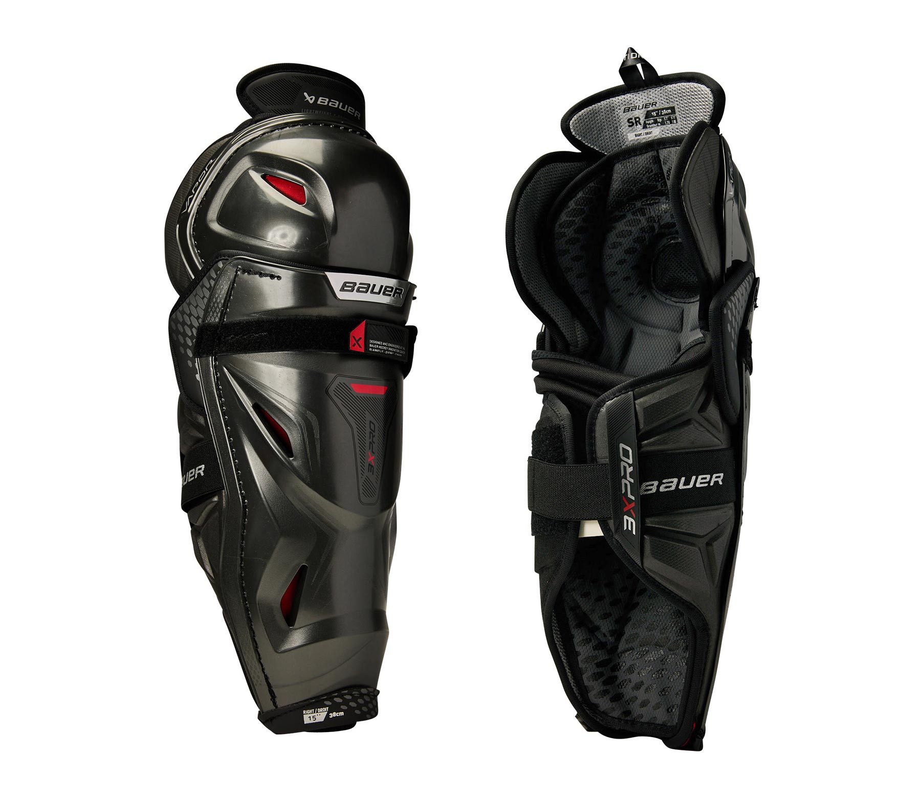 Bauer Eishockey Schienbeinschoner Beinschutz Bauer Vapor 3X Pro Intermediate