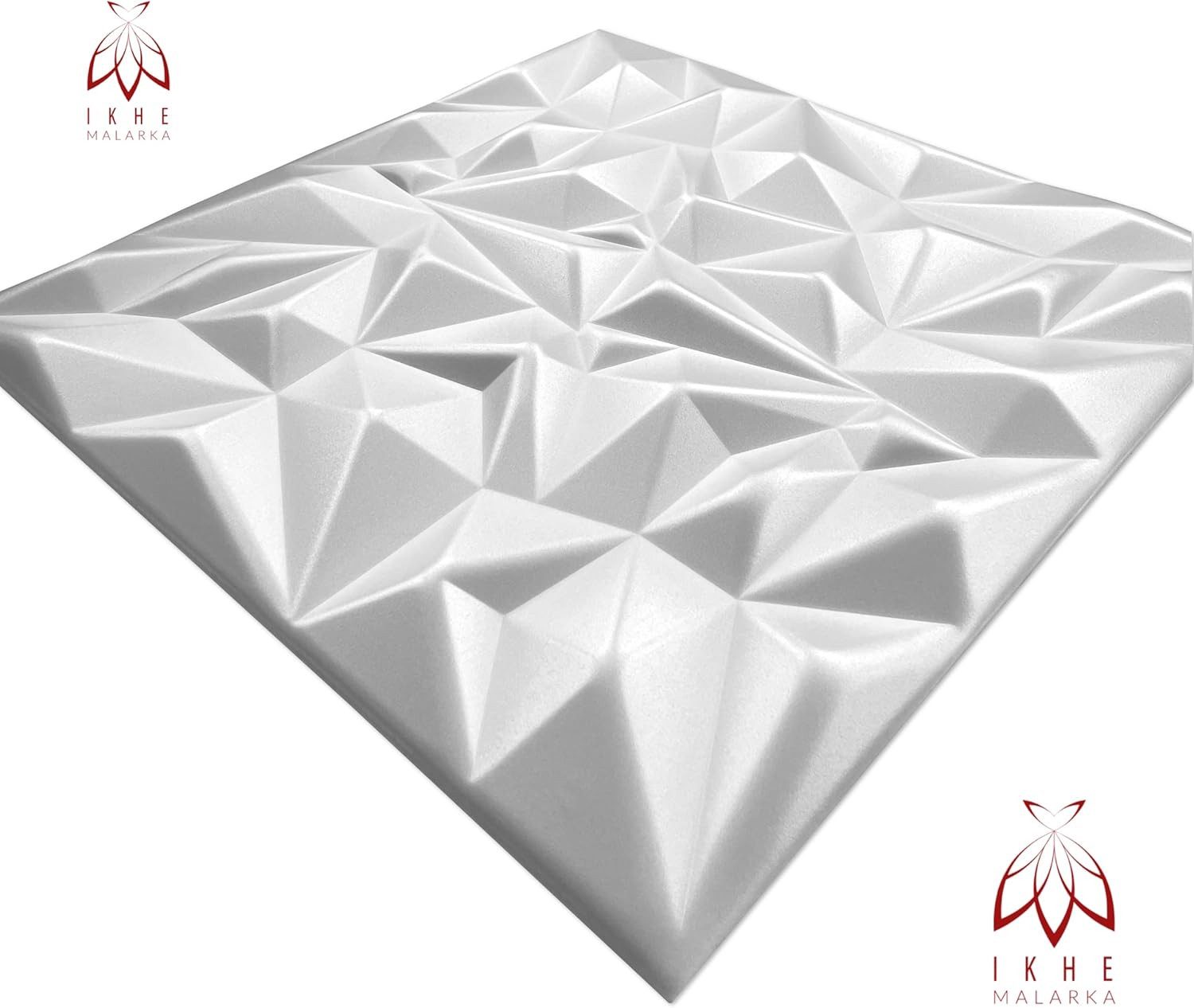 IKHEMalarka 3D Wandpaneel Selbstklebend Polystyrol Paneele günstig online kaufen