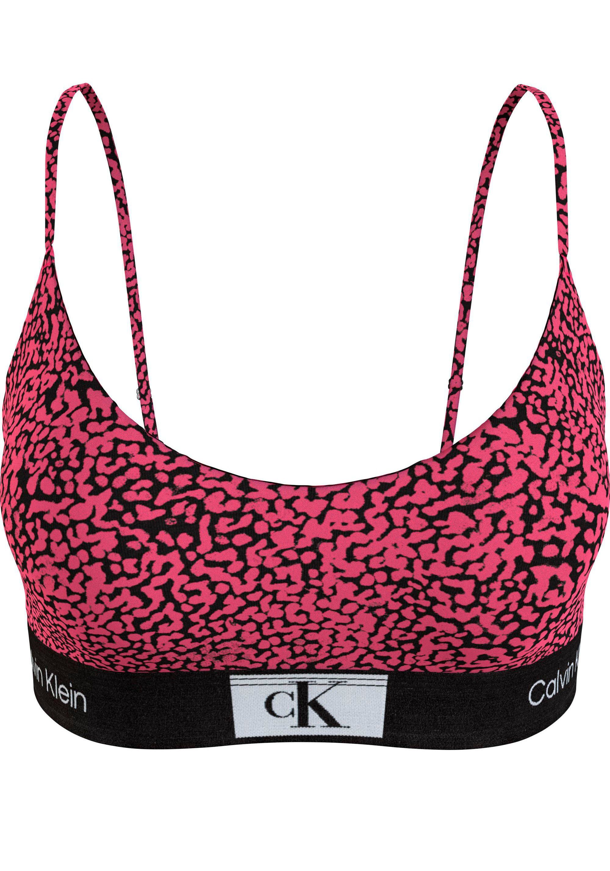 Calvin Klein Underwear Bralette-BH UNLINED BRALETTE mit sportlichem  Elastikbund, Mit elastischem Wäschebund mit Calvin Klein Logoschriftzügen  und Logo