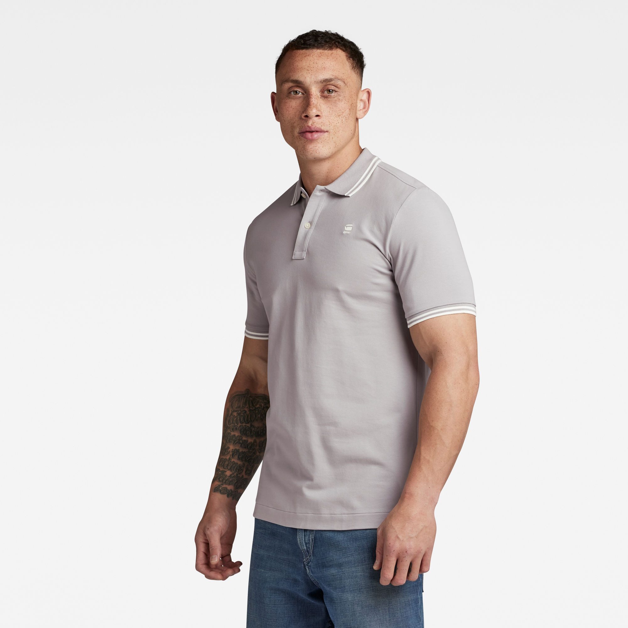 G-STAR Poloshirt Poloshirt Dunda slim stripe günstig online kaufen