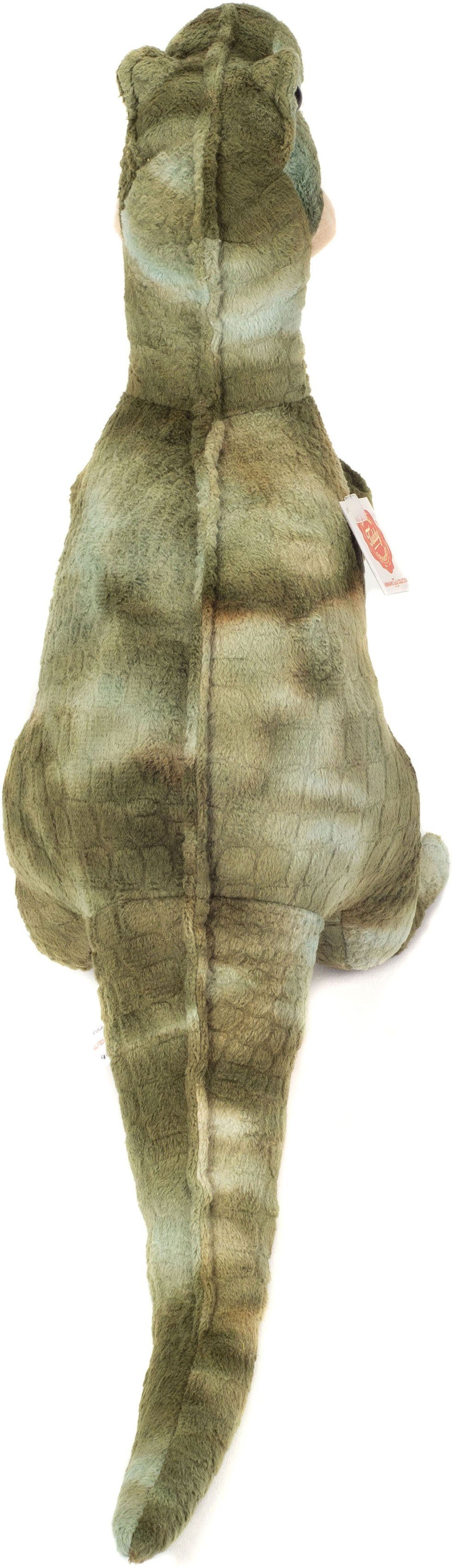 Teddy Hermann® Kuscheltier Dinosaurier T-Rex dunkelgrün, 55 cm, zum Teil aus recyceltem Material