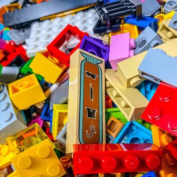 LEGO® Spielbausteine LEGO® Steine Bunt gemischt - 50 gr. - ca. 50 Stück - Colorful bricks mix - NEU, (Creativ-Set, 50 St), Made in Europe