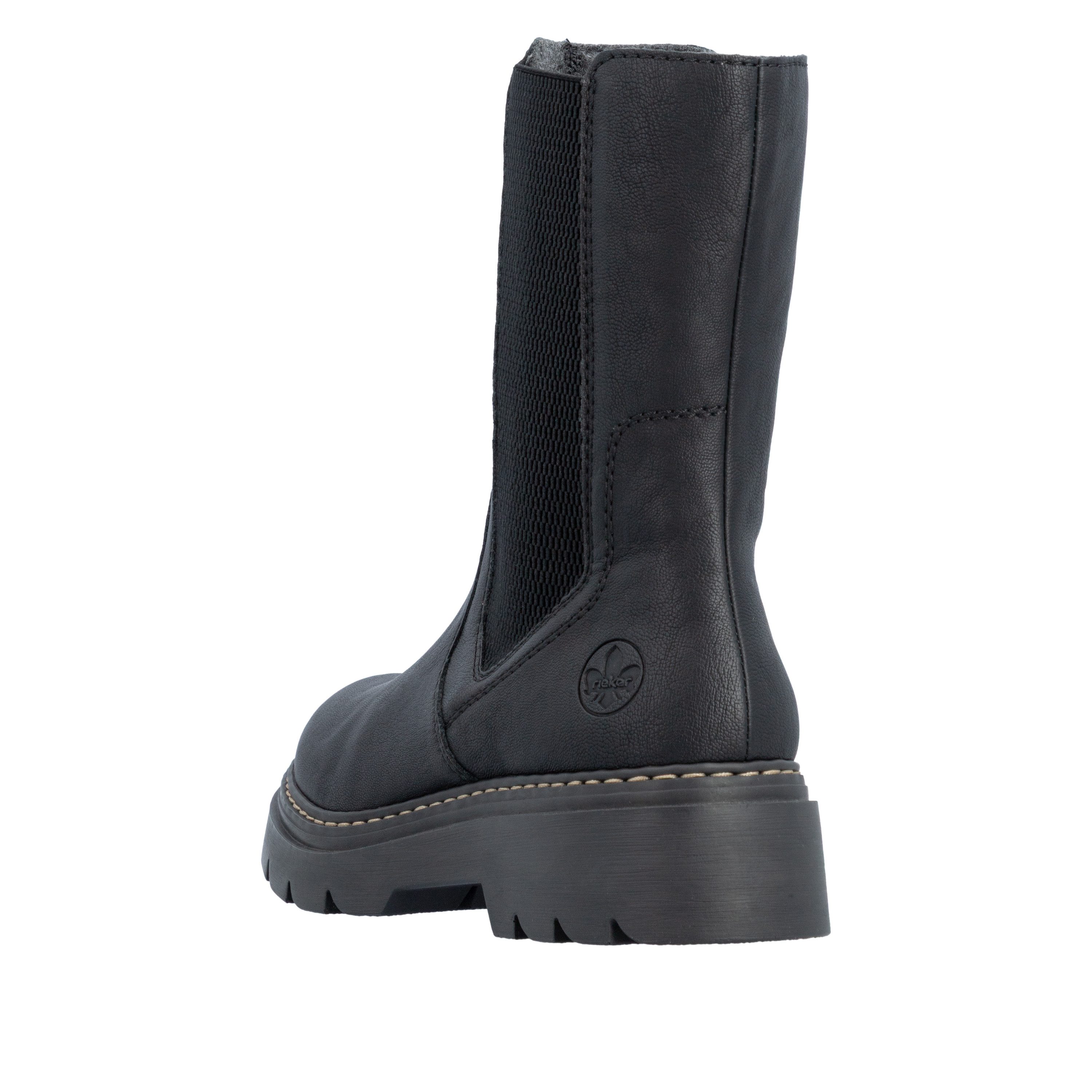 Rieker Chelseaboots Stiefelette, Boots mit Stretcheinsatz