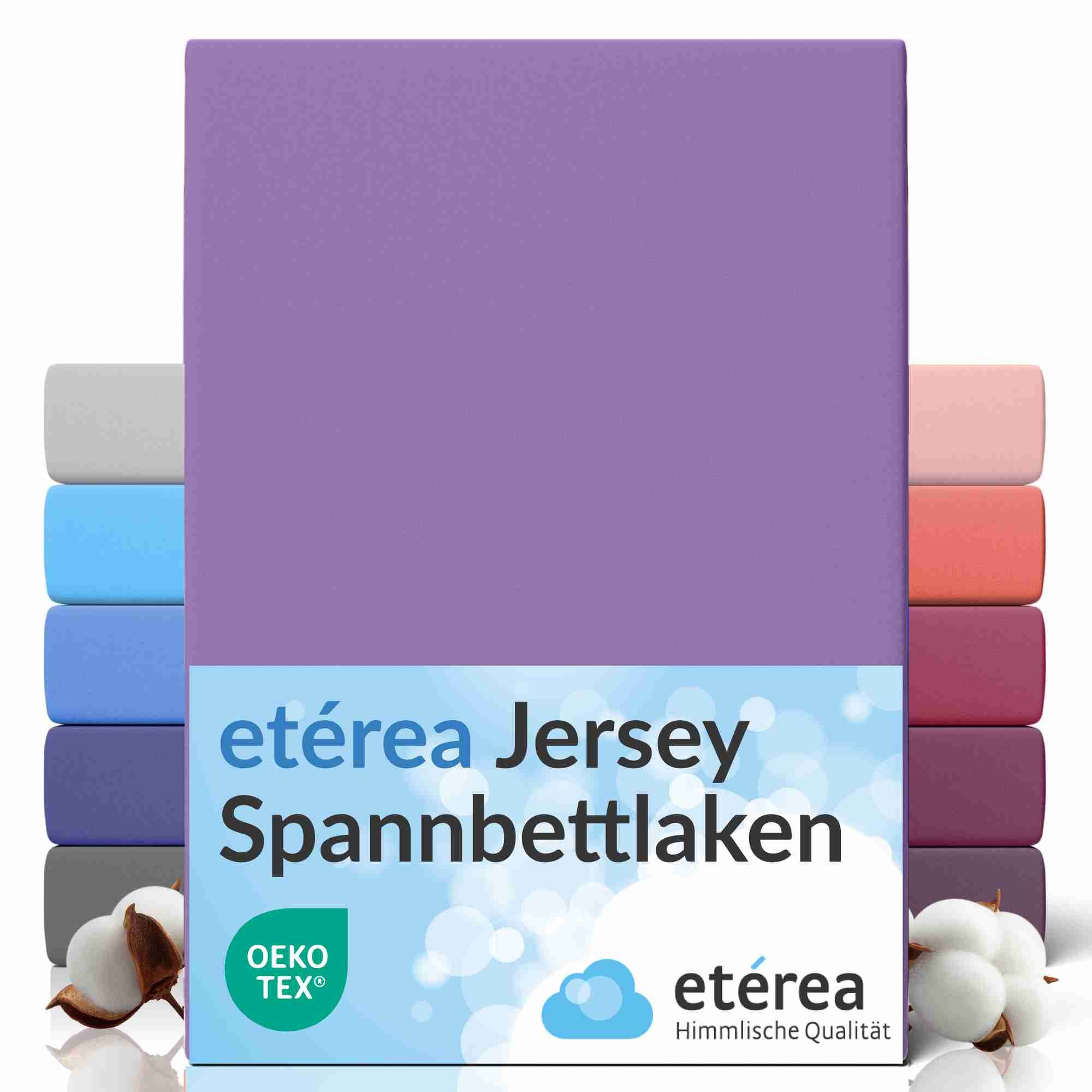 etérea Himmlische Qualität Spannbettlaken etérea Comfort Jersey Spannbettla günstig online kaufen